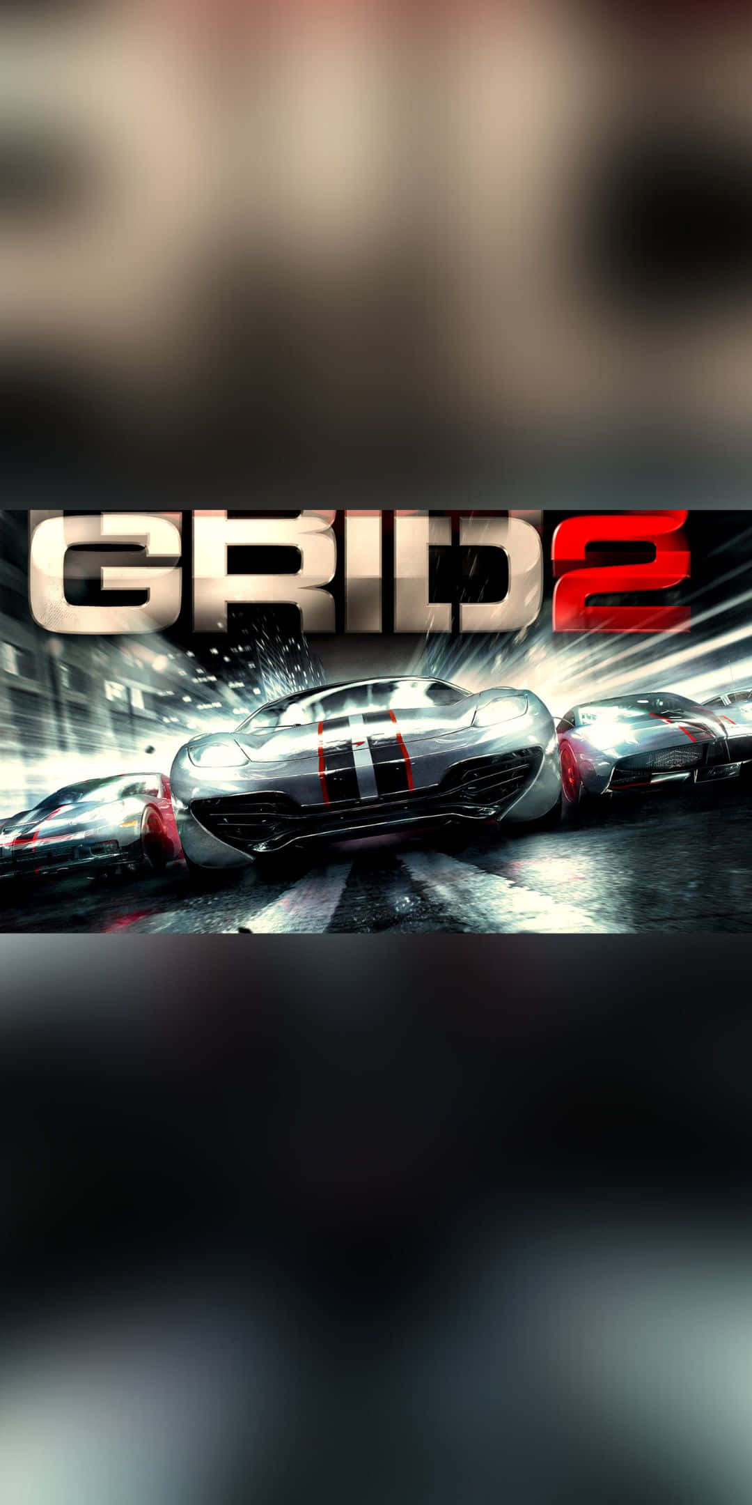 Harmaa autojuliste Pixel 3 Grid 2 -tausta Taustakuvat