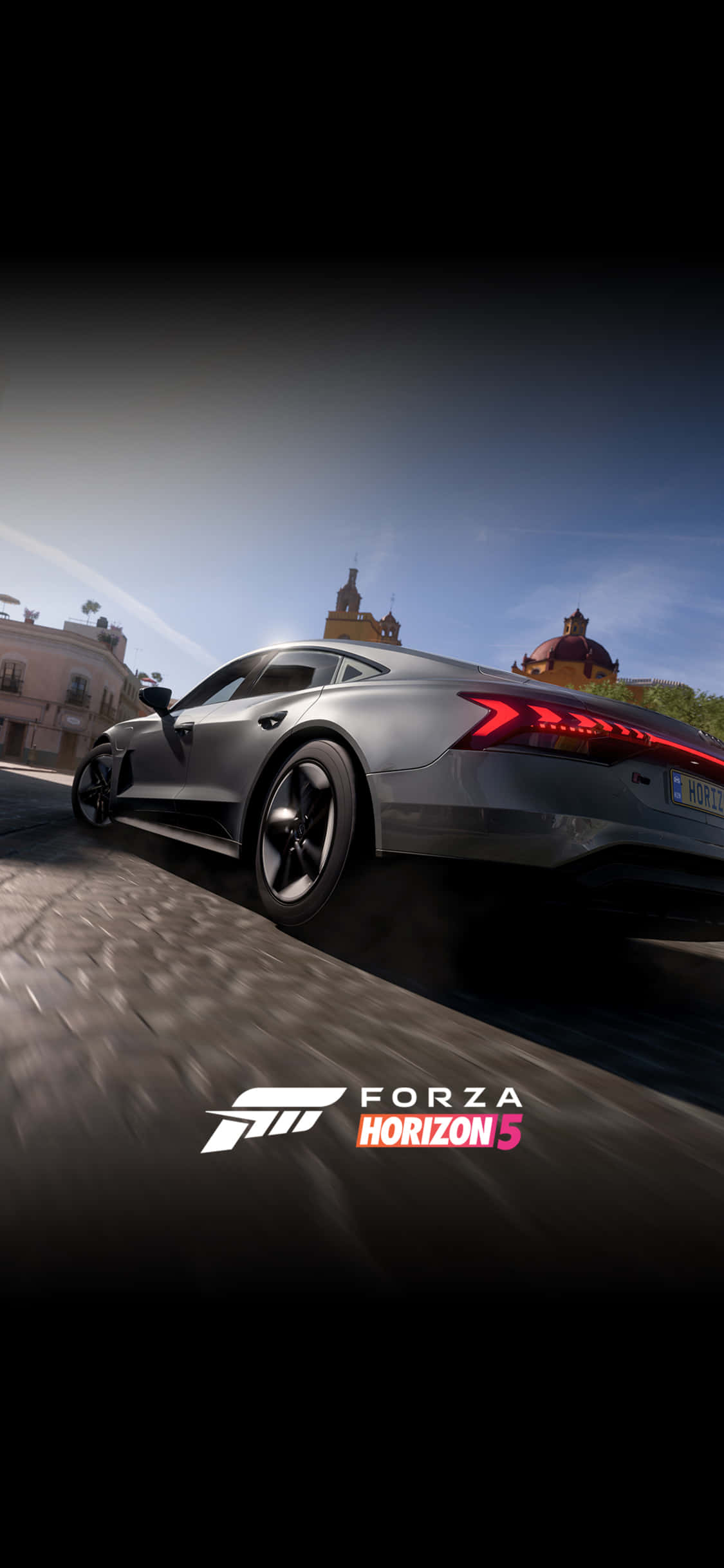 Harmaa Lamborghini iPhone X Forza Motorsport 7 -tausta Taustakuvat