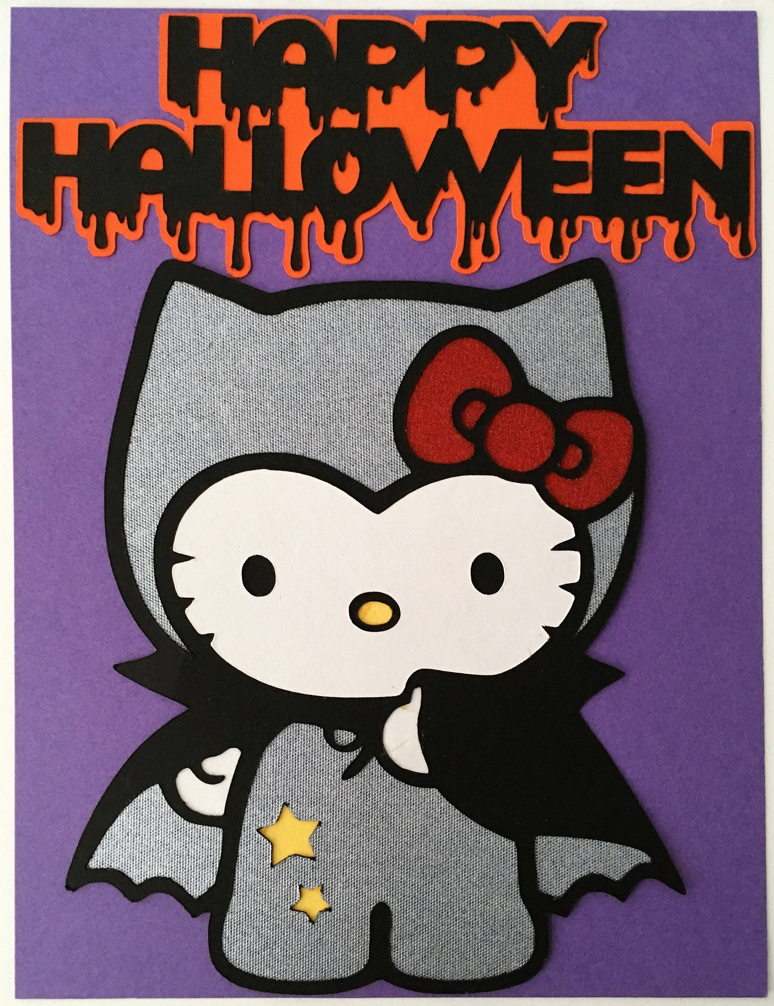 Harmaa lepakko Hello Kitty Halloween Taustakuvat