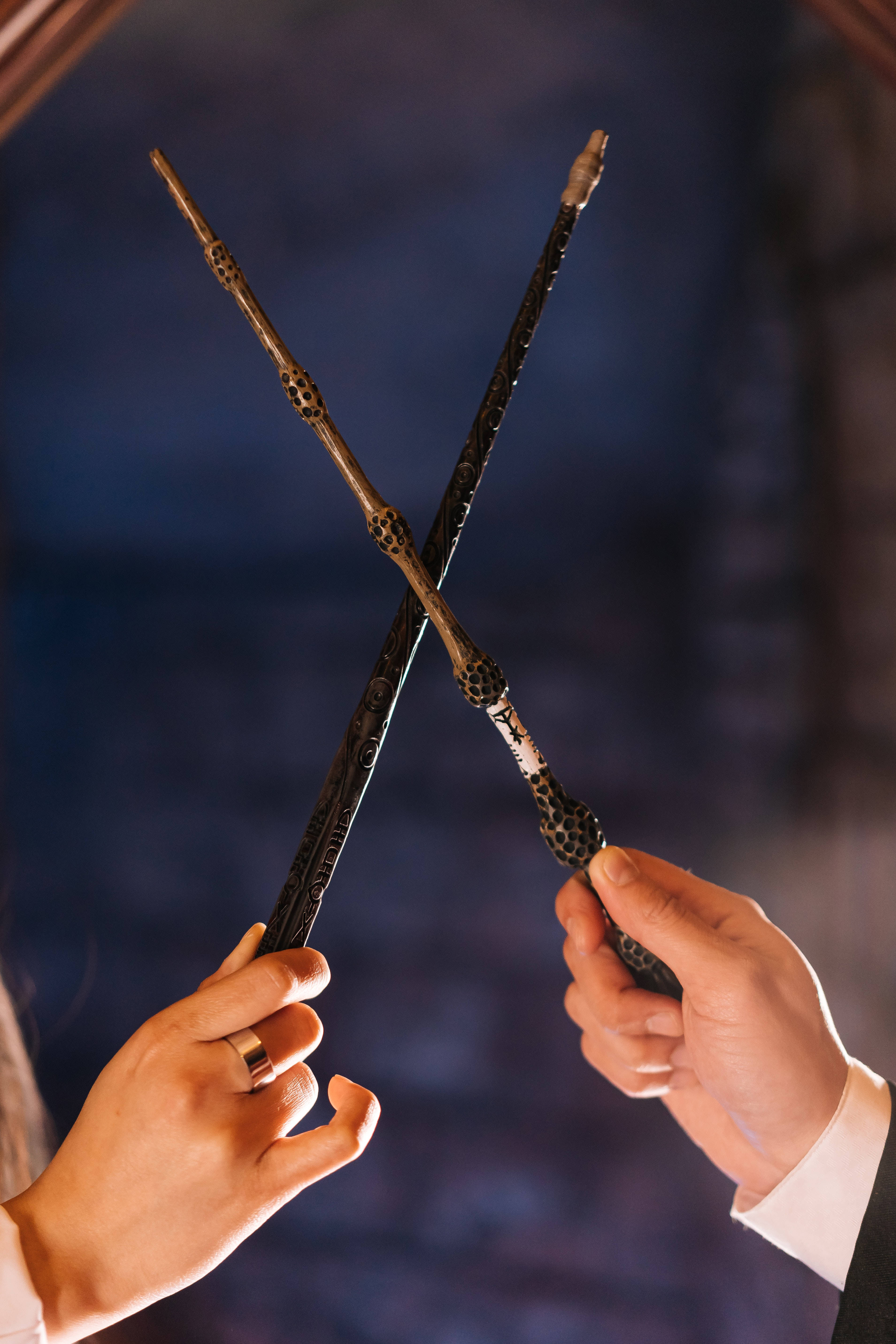 Harry Potter -esteettiset taikasauvat Taustakuvat