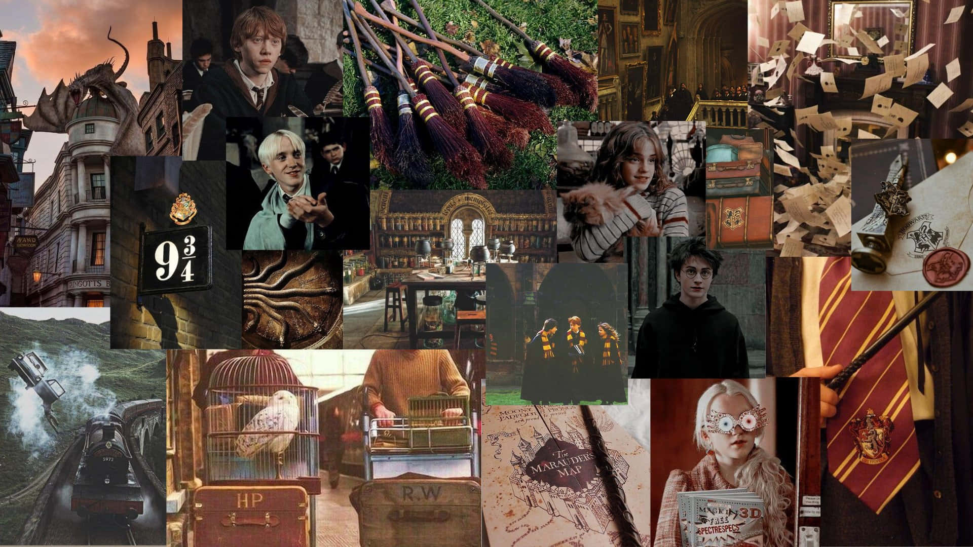 Harry Potter -esteettisiä kuvia Taustakuvat