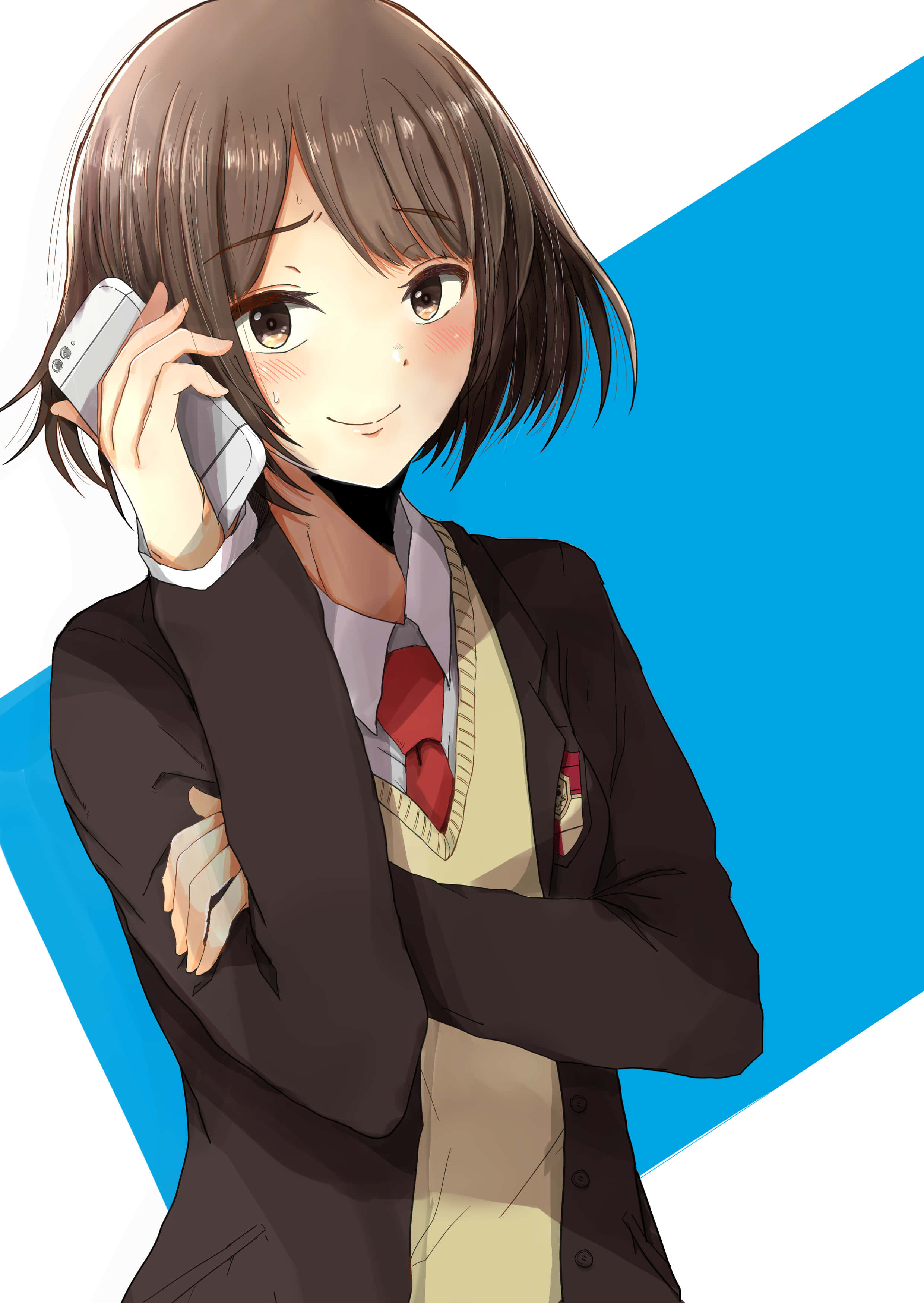 Haruhi Sasaki poseeraa upeassa asussa Taustakuvat
