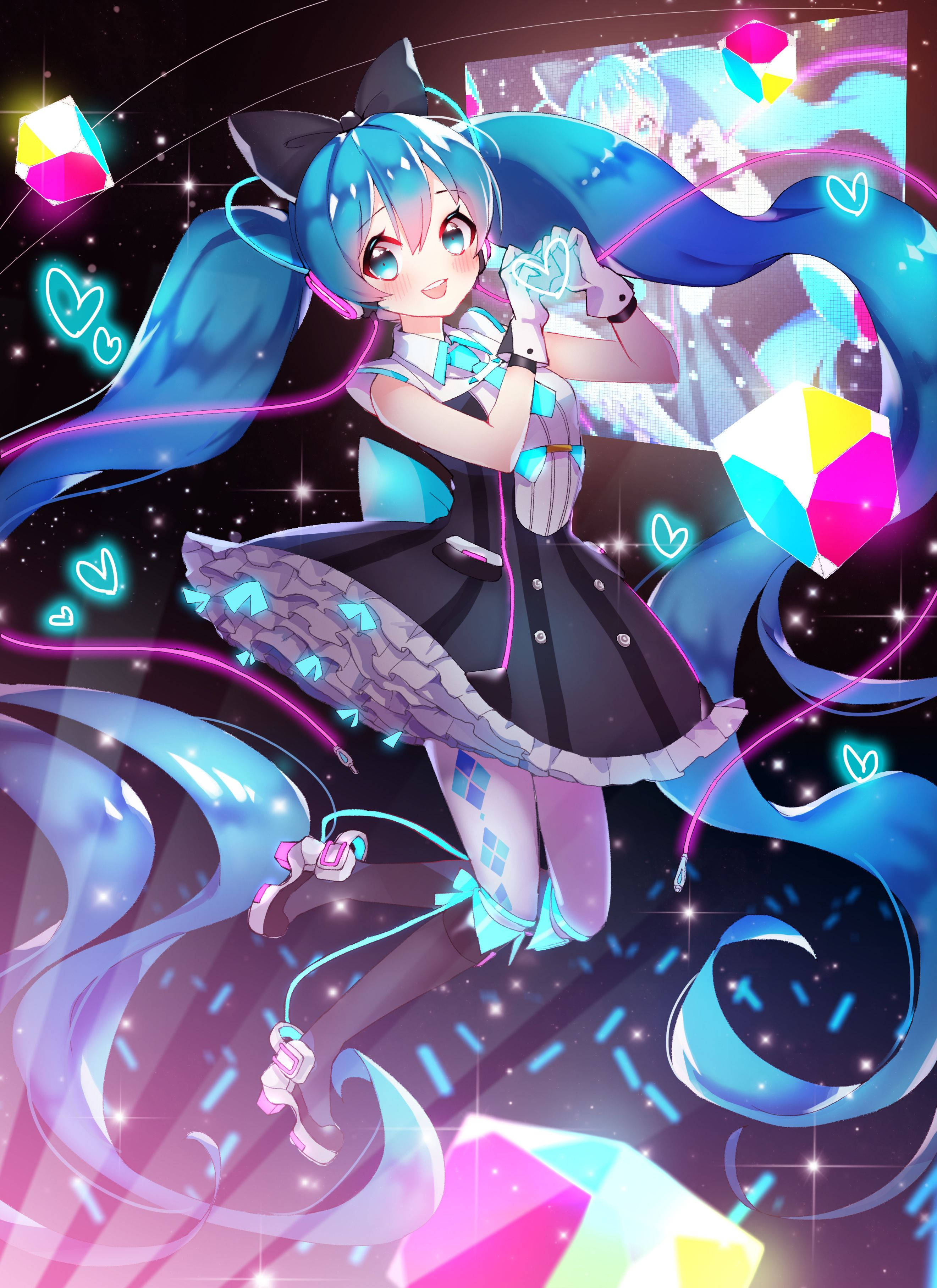 Hatsune Miku valloittaa fanit kauneudellaan Taustakuvat