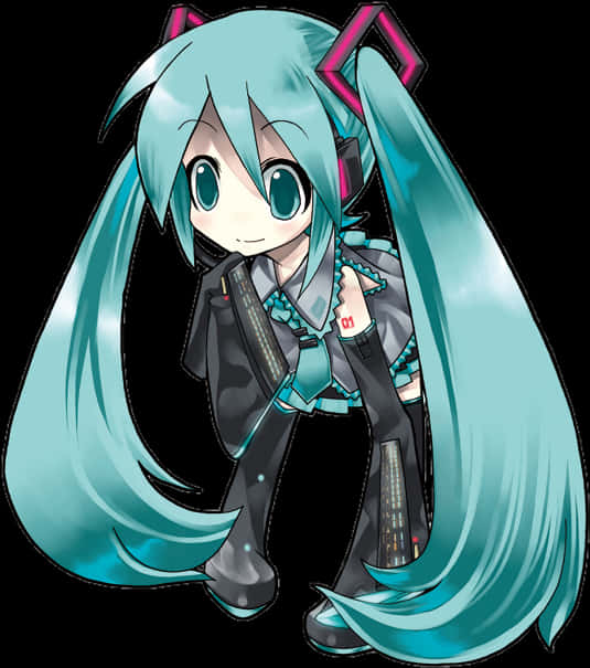 Hatsune Miku Vocaloid-hahmo Taustakuvat
