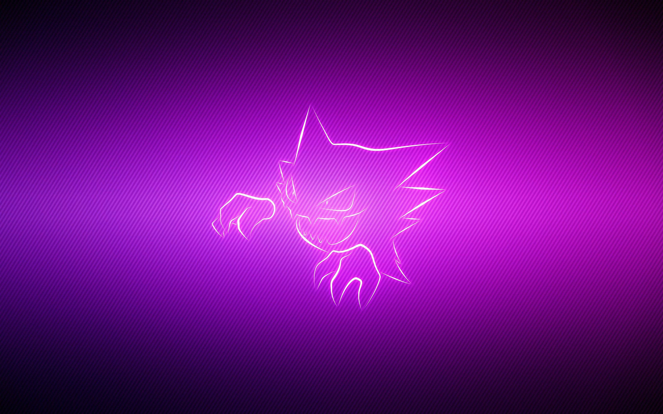 Haunter Pokemon salaperäisessä violetissa usvassa Taustakuvat