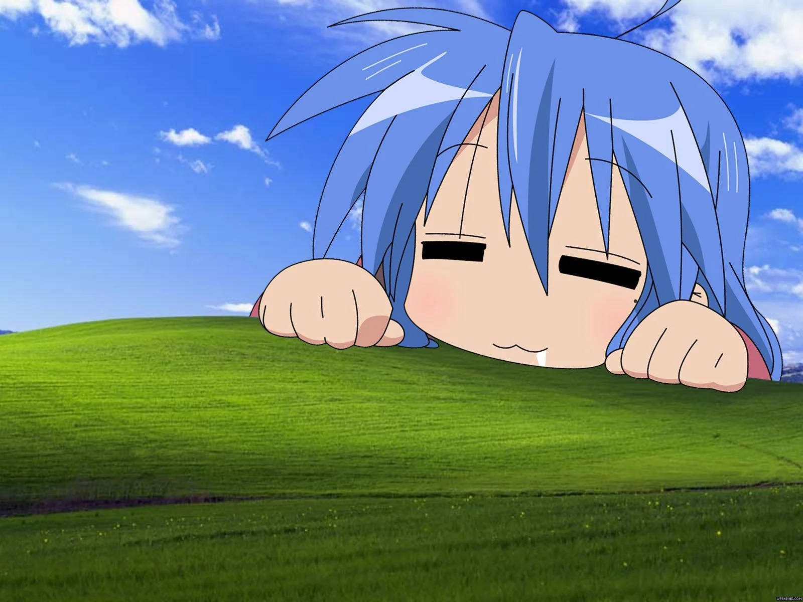 Hauska anime Konata Izumi Taustakuvat