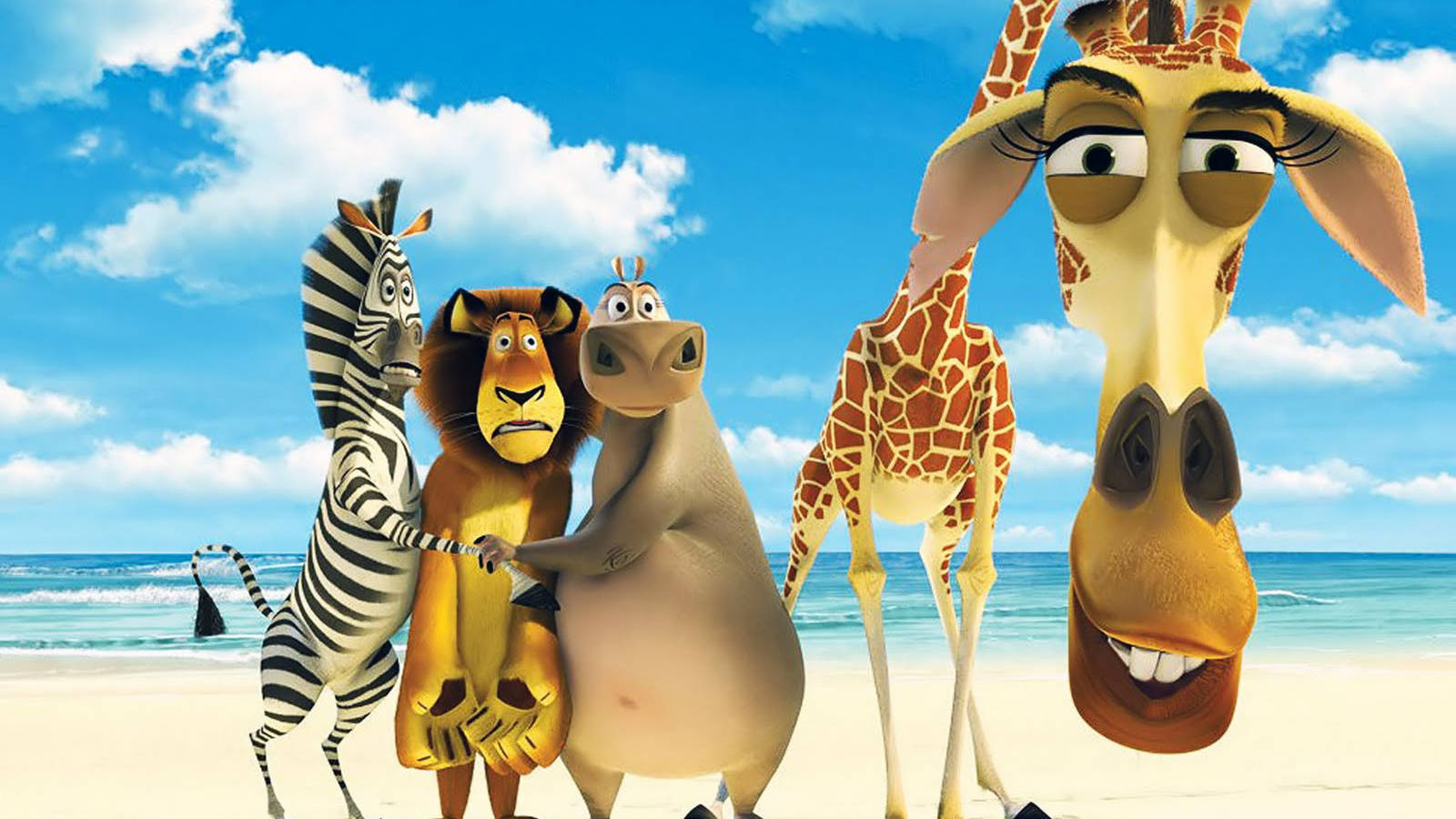 Hauska anime Madagascar Taustakuvat