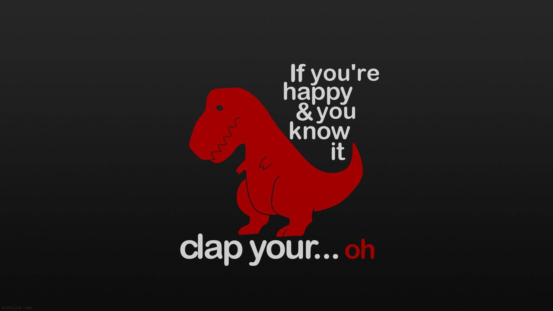 Hauska esteettinen T-rex taputus Taustakuvat