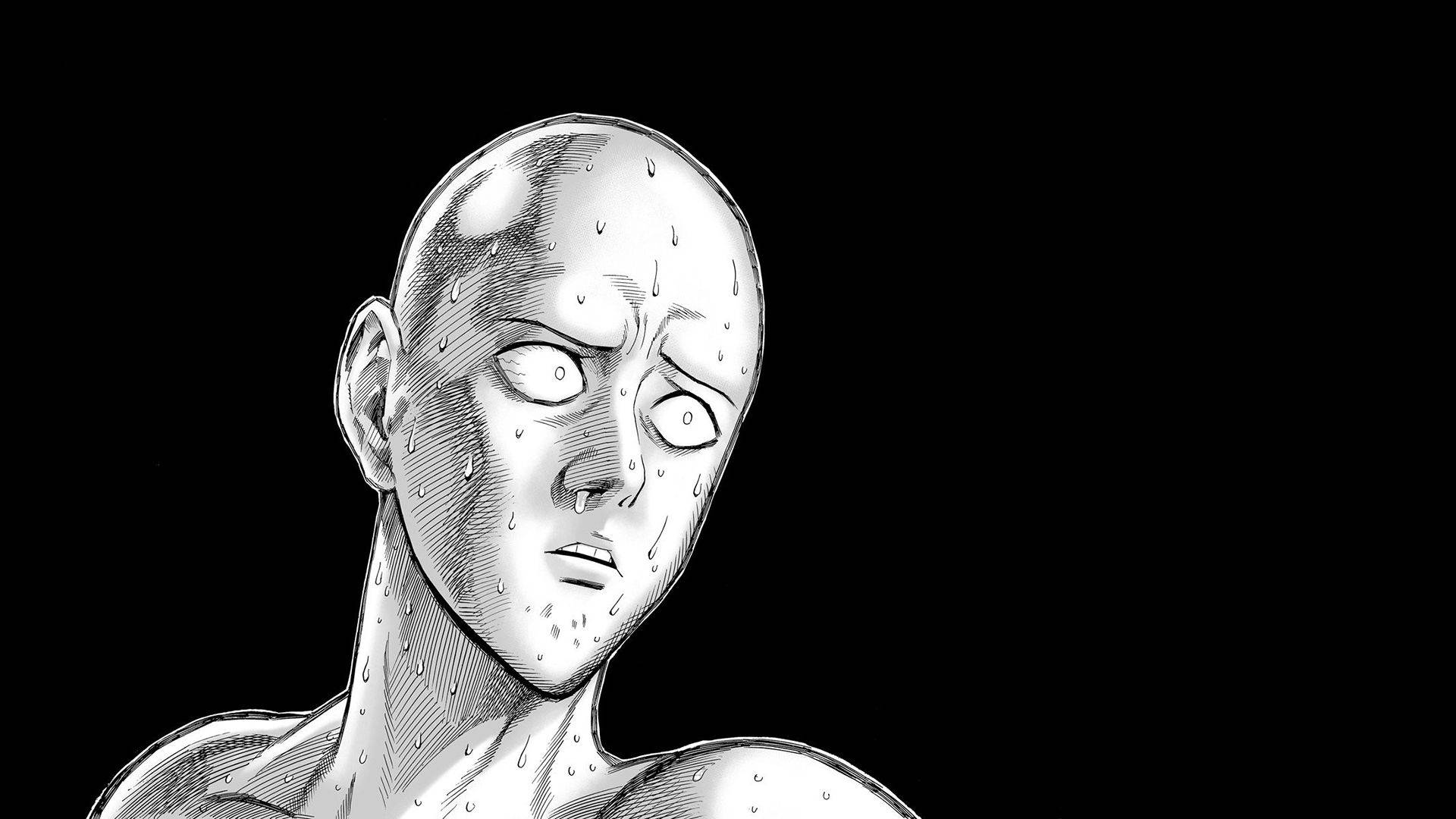 Hauska harmaasävyinen anime Saitama Taustakuvat