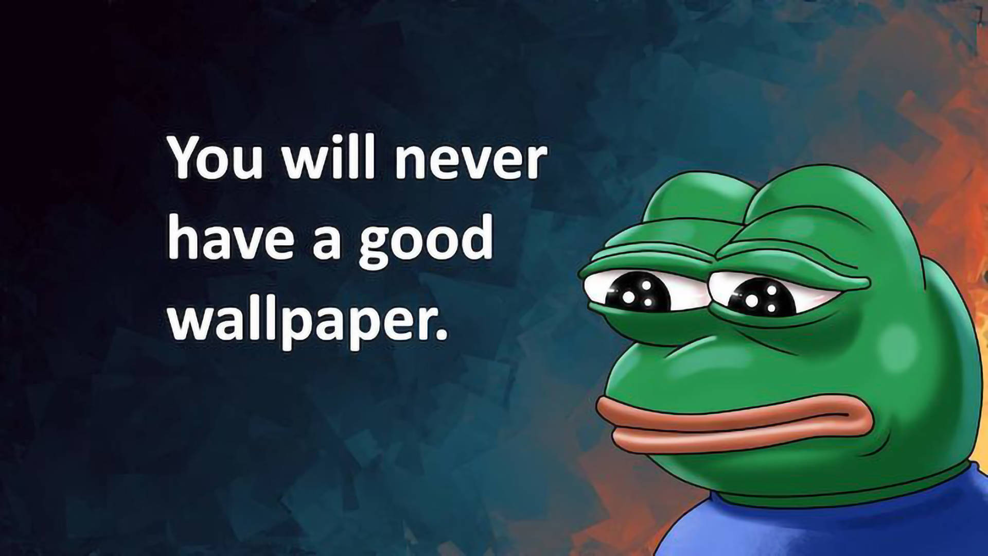 Hauska Pepe-taustakuva esteettinen Taustakuvat