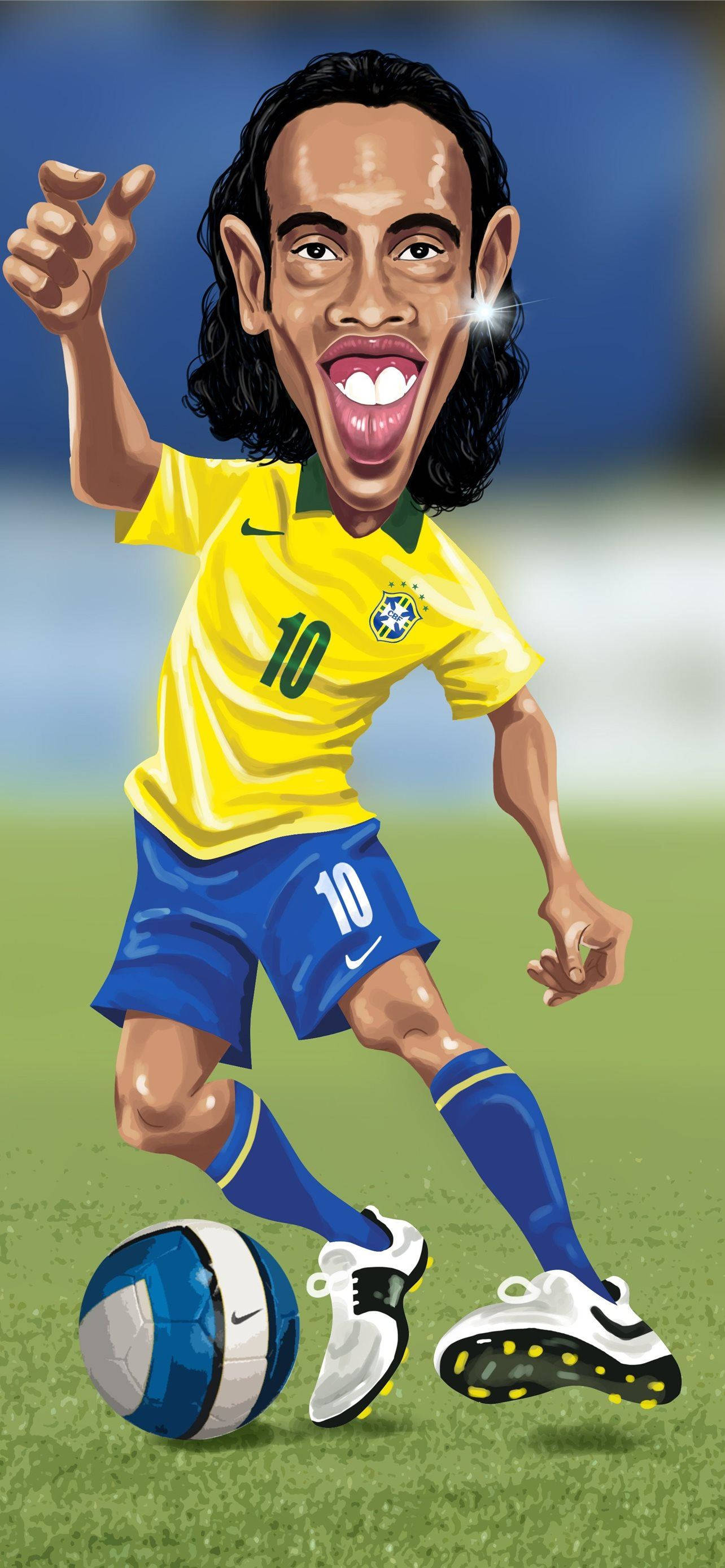 Hauska Ronaldinho Karikatyyri Taustakuvat