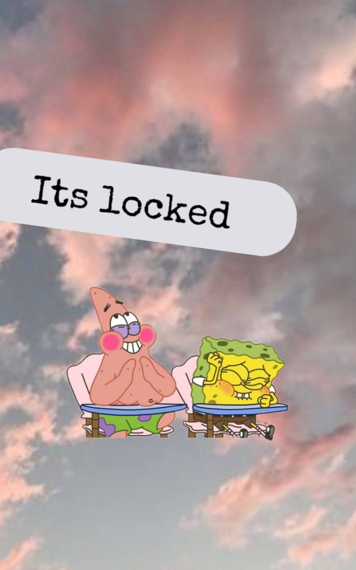 Hauska SpongeBob-näytön estetiikka Taustakuvat