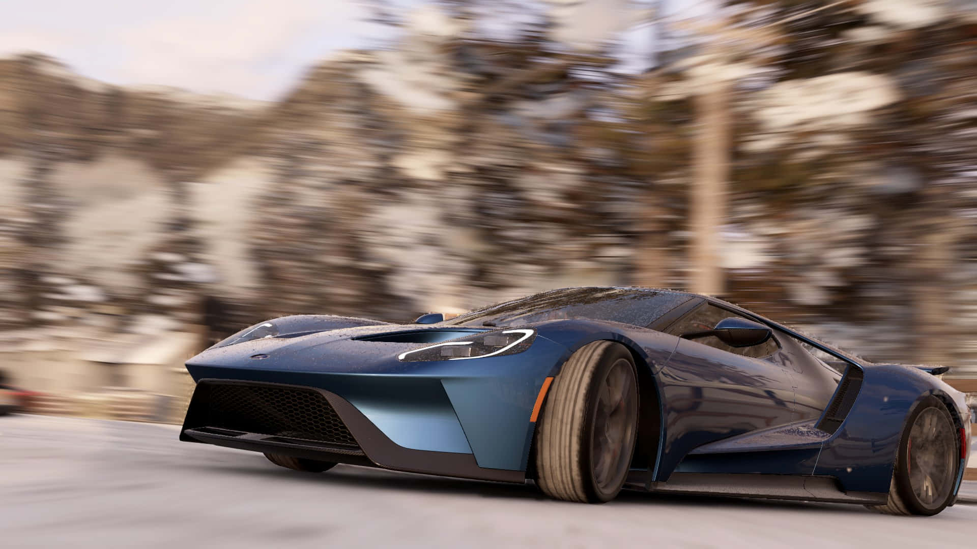 HD Project Cars Sininen Ford GT Tausta Taustakuvat