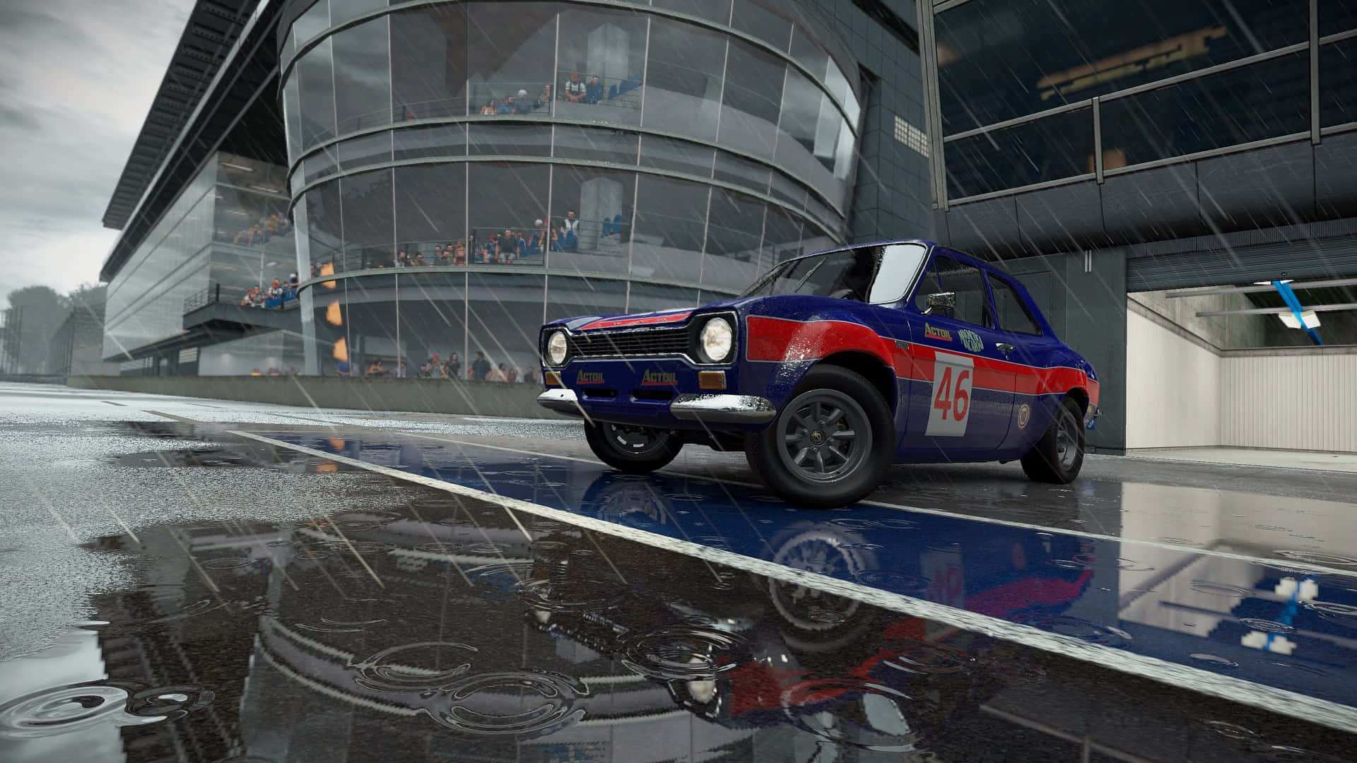 HD Project Cars sininen punaisella autolla tausta Taustakuvat