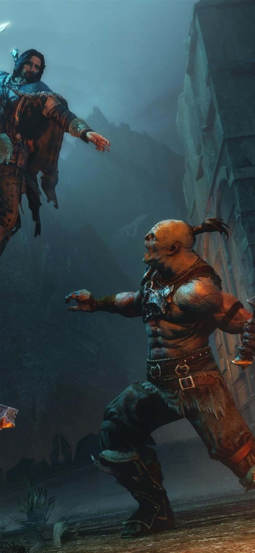 HD Shadow of Mordor -hyökkäystausta Taustakuvat