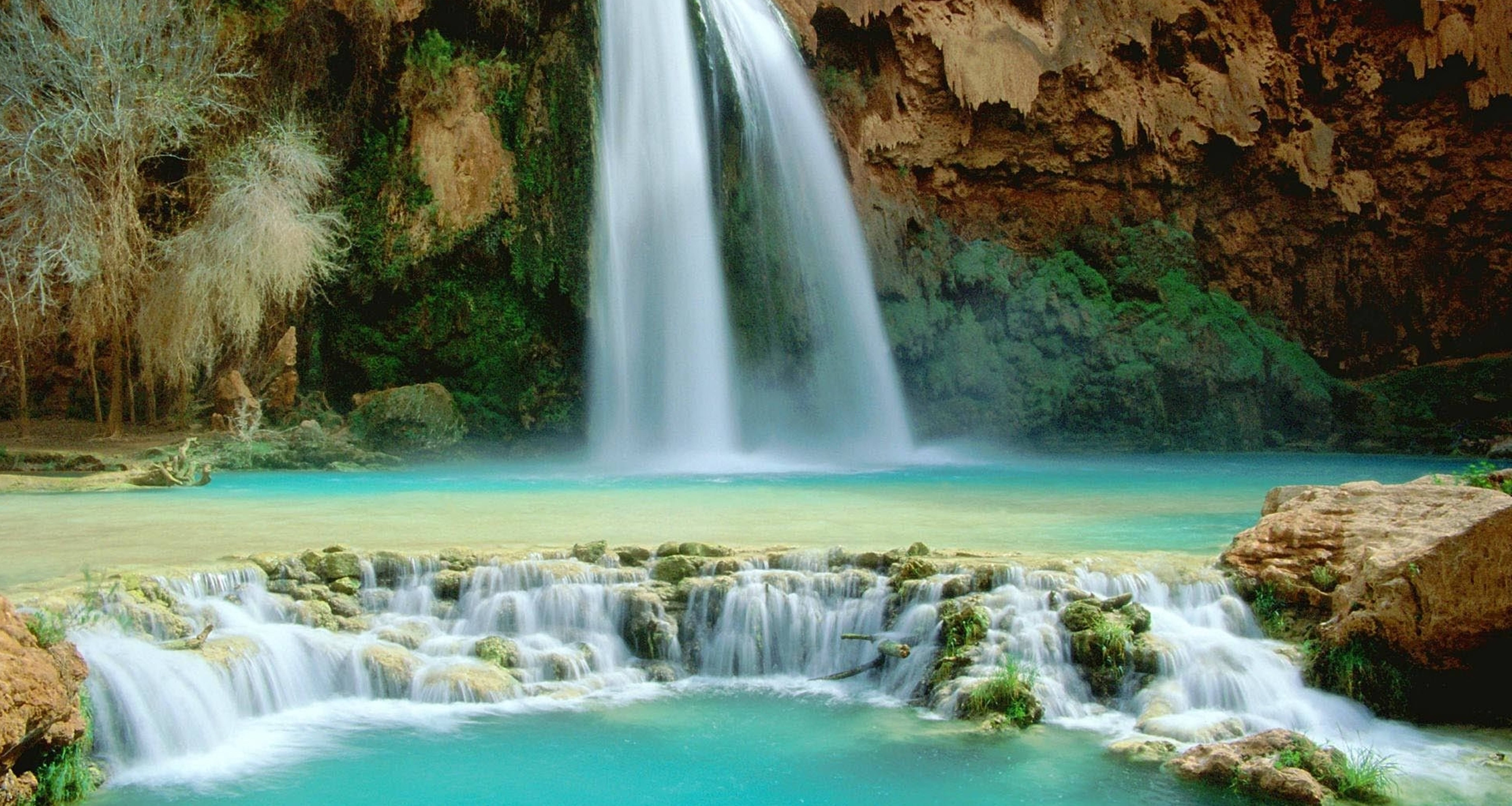 HD Vesiputous Havasu Falls Arizona USA Taustakuvat