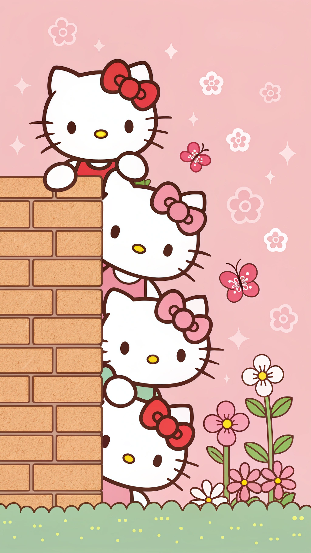 Hello Kitties seinän takana järkyttävä paljastus Taustakuvat
