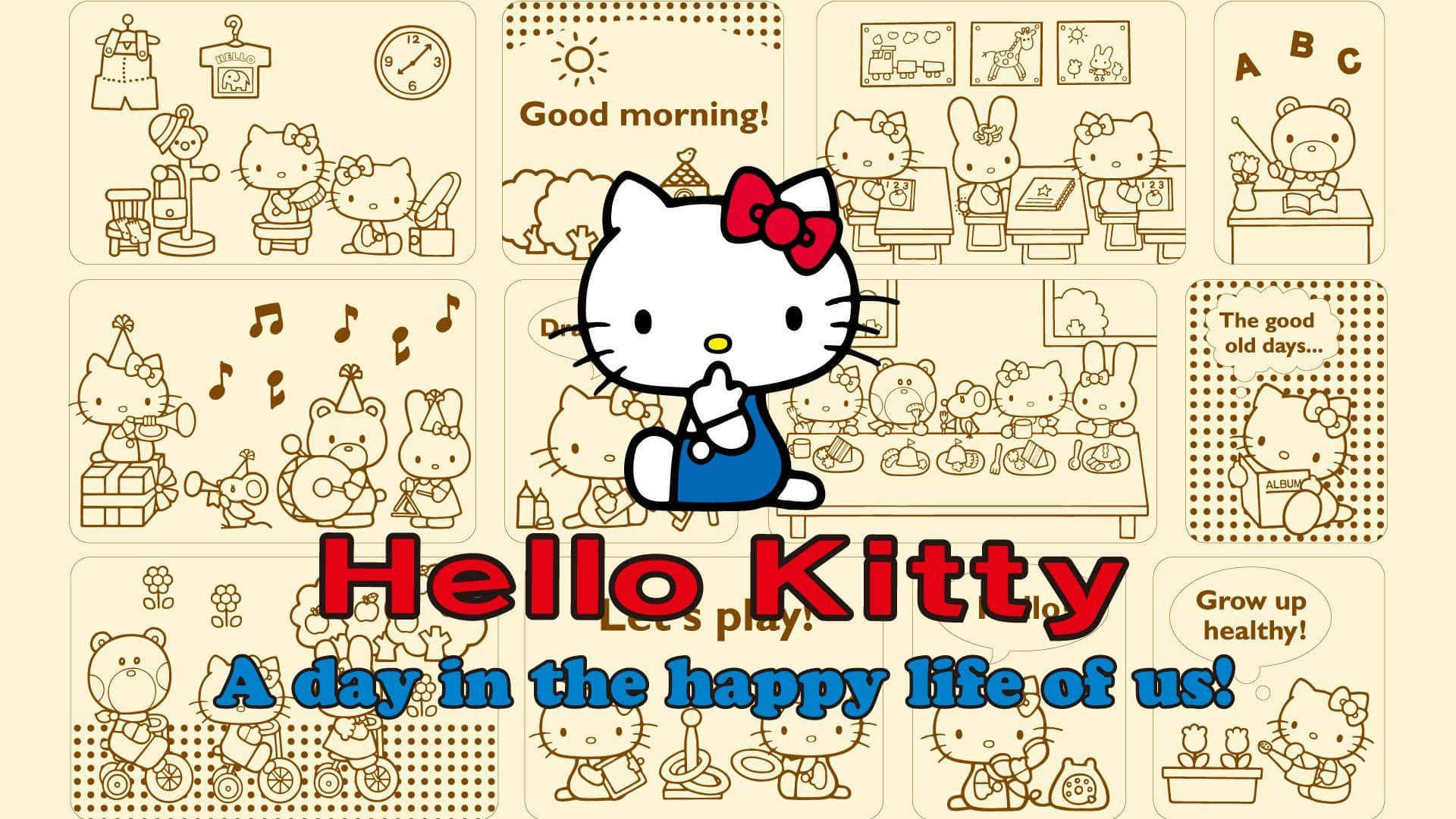 Hello Kitty -taustakuva