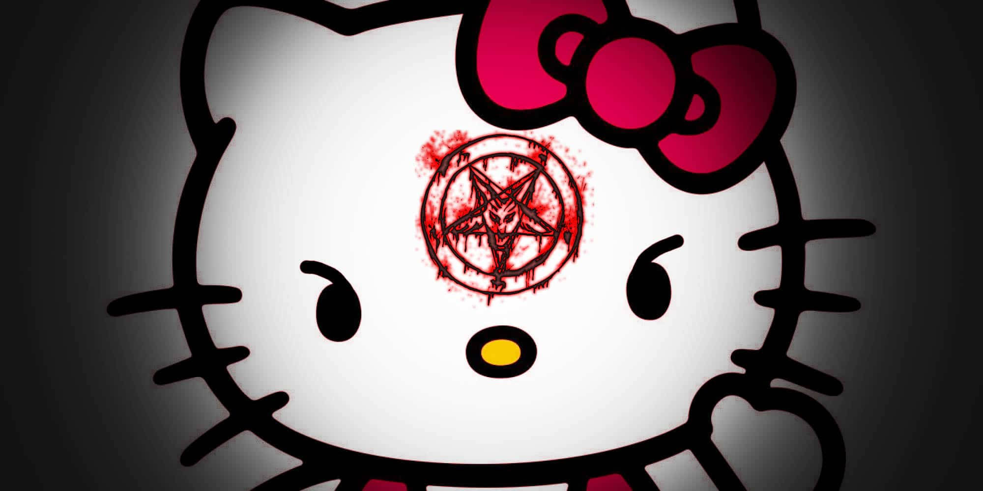 Hello Kitty Halloween verinen jälki Taustakuvat
