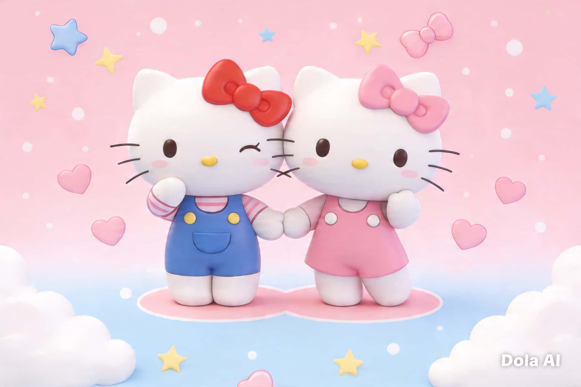 Hello Kitty, Sanrio, Kawaii, Söpö, Kawaii-estetiikka, Söpö estetiikka sarjakuva, Kawaii-kissa, Sanrio-estetiikka, Tietokone — Söpö esteettinen GIF Taustakuvat