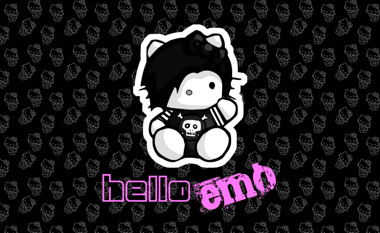 Hello Kitty Söpö Emo Taustakuvat