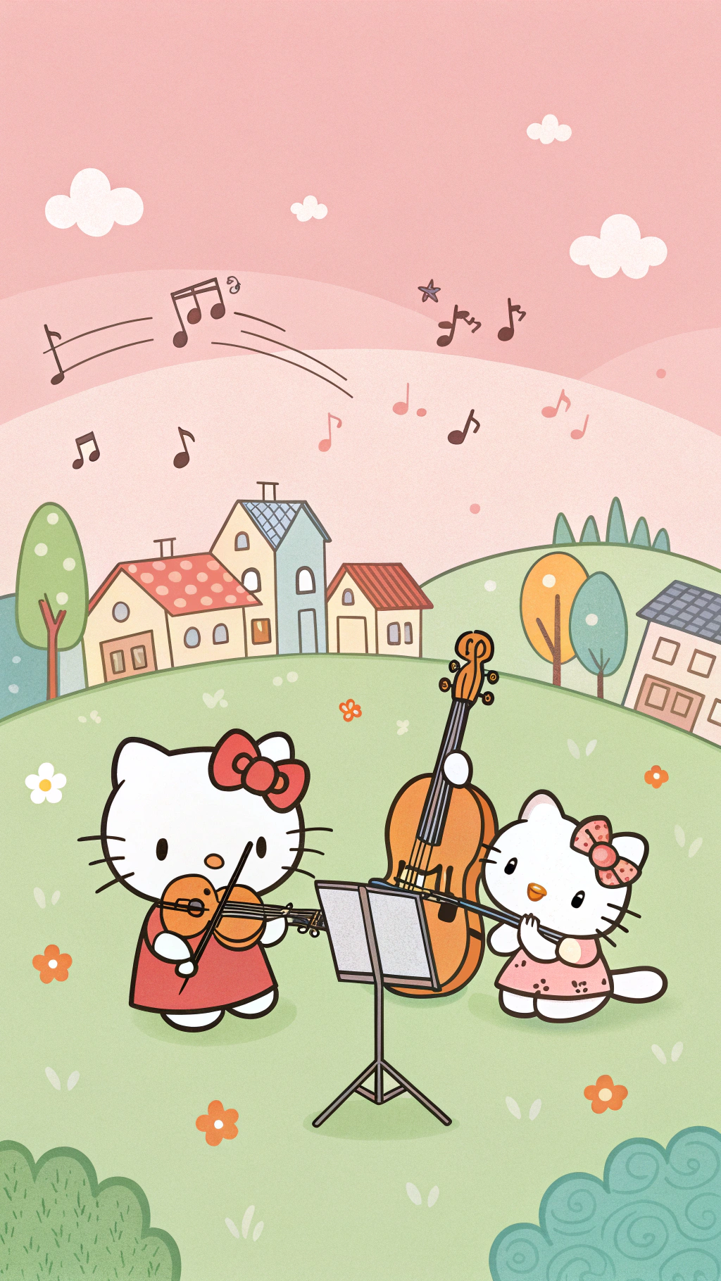 Hello Kittyn musiikillinen lahjakkuus hämmästyttää Taustakuvat