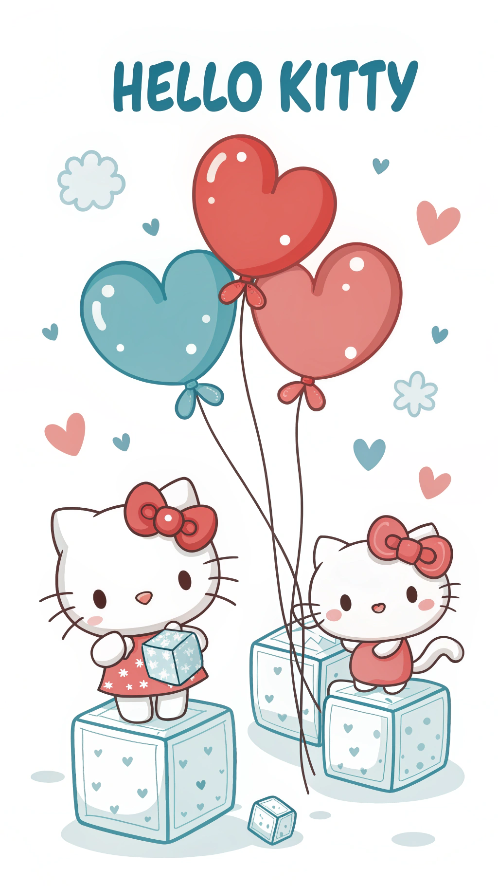 Hello Kittyn yllätys ystävänpäivänä Taustakuvat