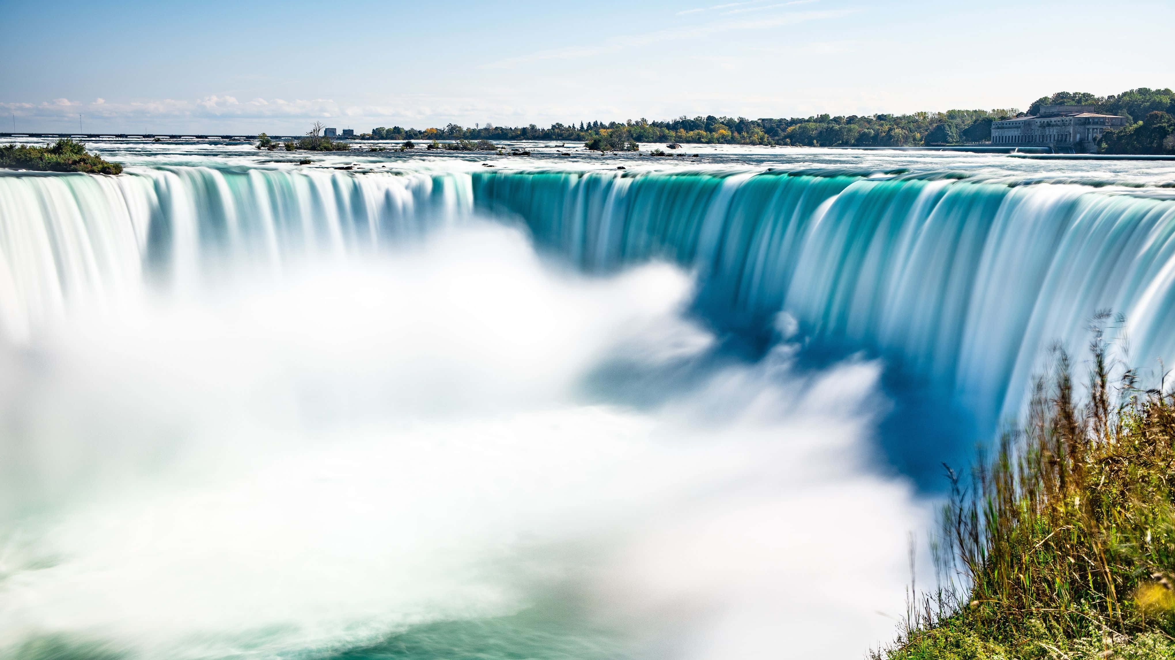 Hevosenkengän Niagara putoukset 4K näyttö Taustakuvat