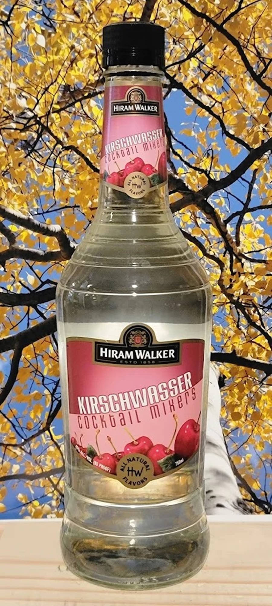Hiram Walker Kirschwasser Cocktail Mixers -valokuva Taustakuvat