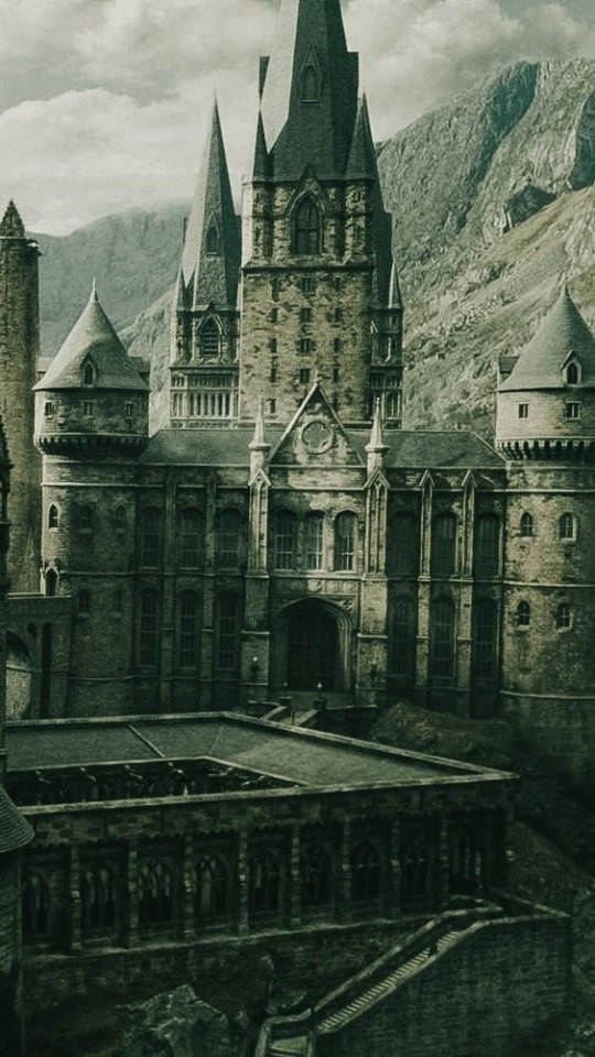 Hogwartsin Näkyvät Tornit HP Estetiikka Taustakuvat