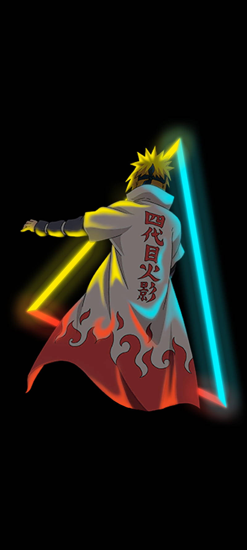 Hokage Minato - Naruto-puhelin Taustakuvat