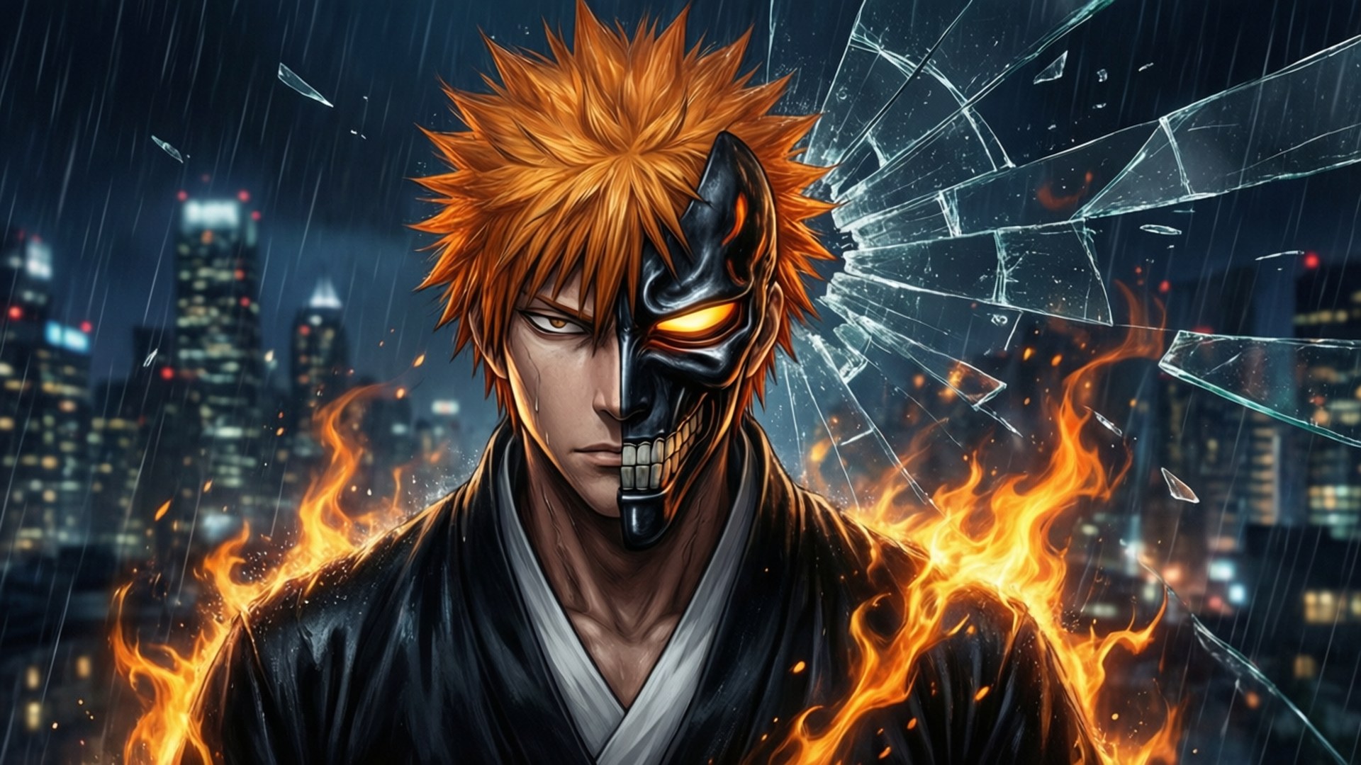 Hollow'n Fuusio Ichigo Taustakuvat