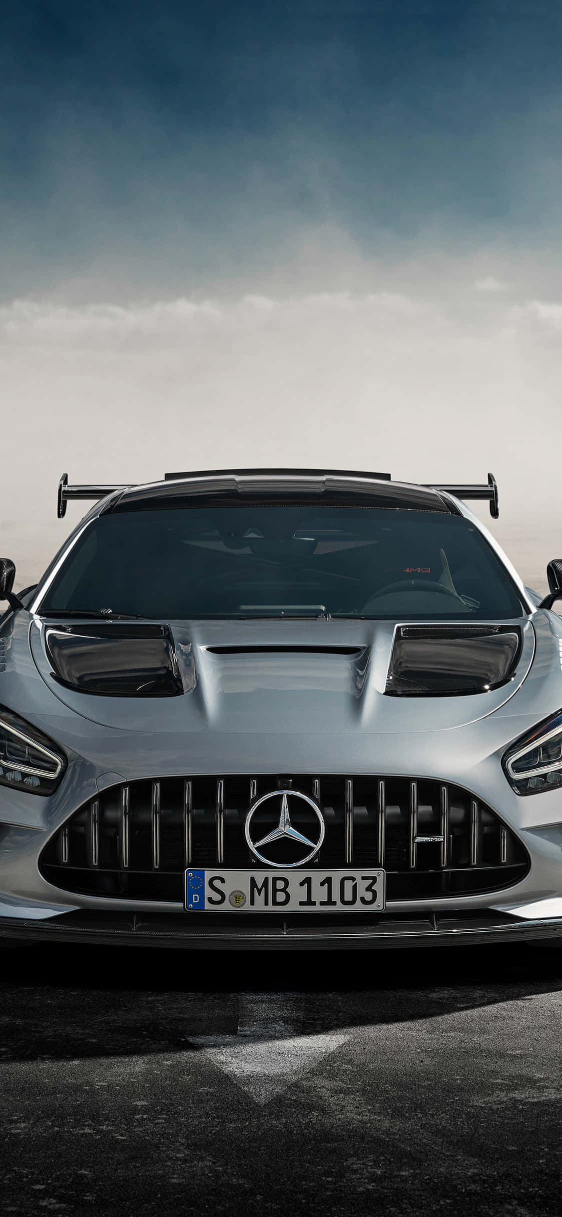 Hopea iPhone Xs Mercedes Amg -tausta Taustakuvat