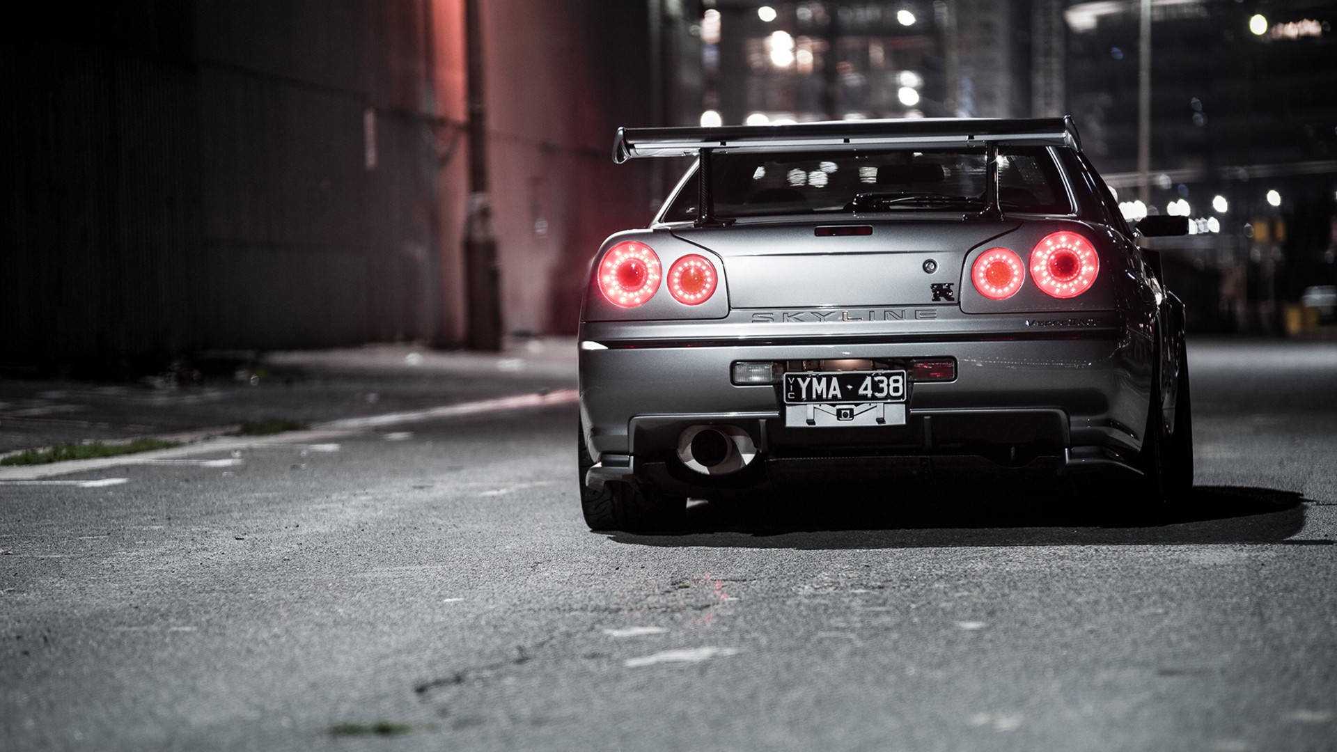 Hopea Nissan Skyline GTR R34 Taustakuvat