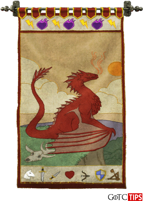 House Targaryen Banner Game of Thrones Taustakuvat