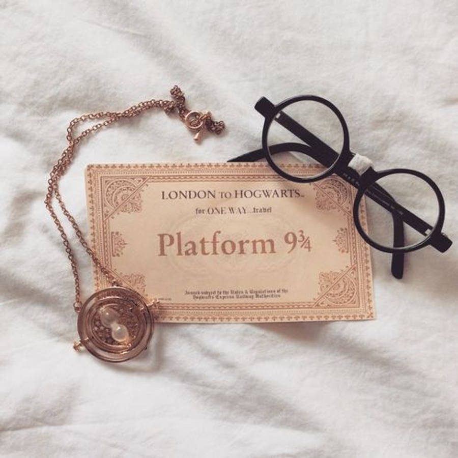 HP Hogwarts Express -lippu estetiikka Taustakuvat
