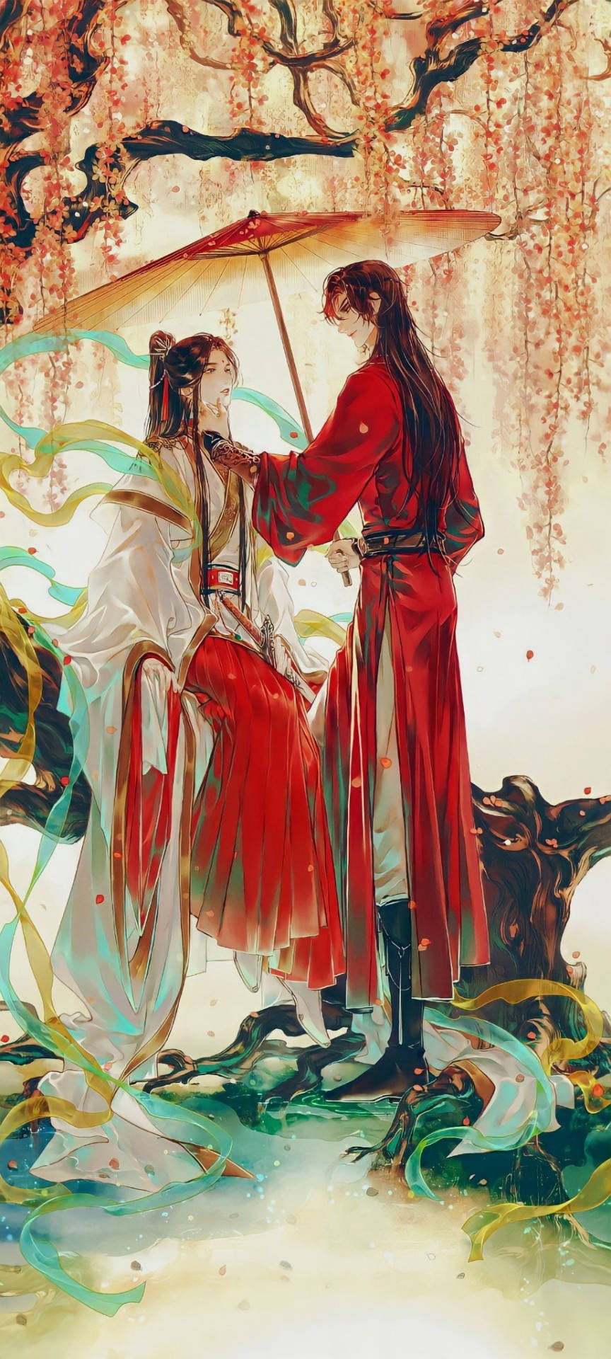 Hua Cheng Under A Cherry Blossom Taustakuvat