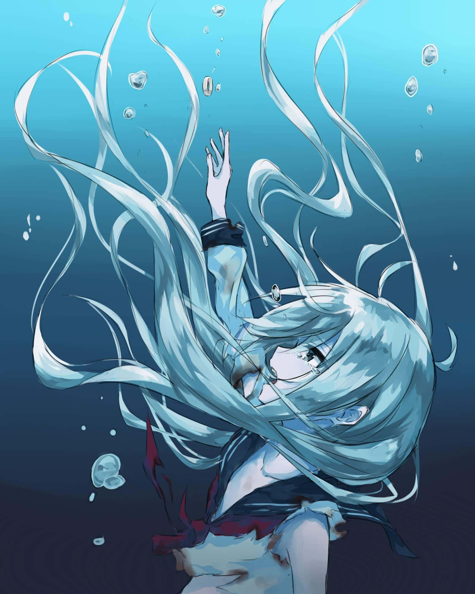 Hukkuva masentunut profiilikuva Taustakuvat