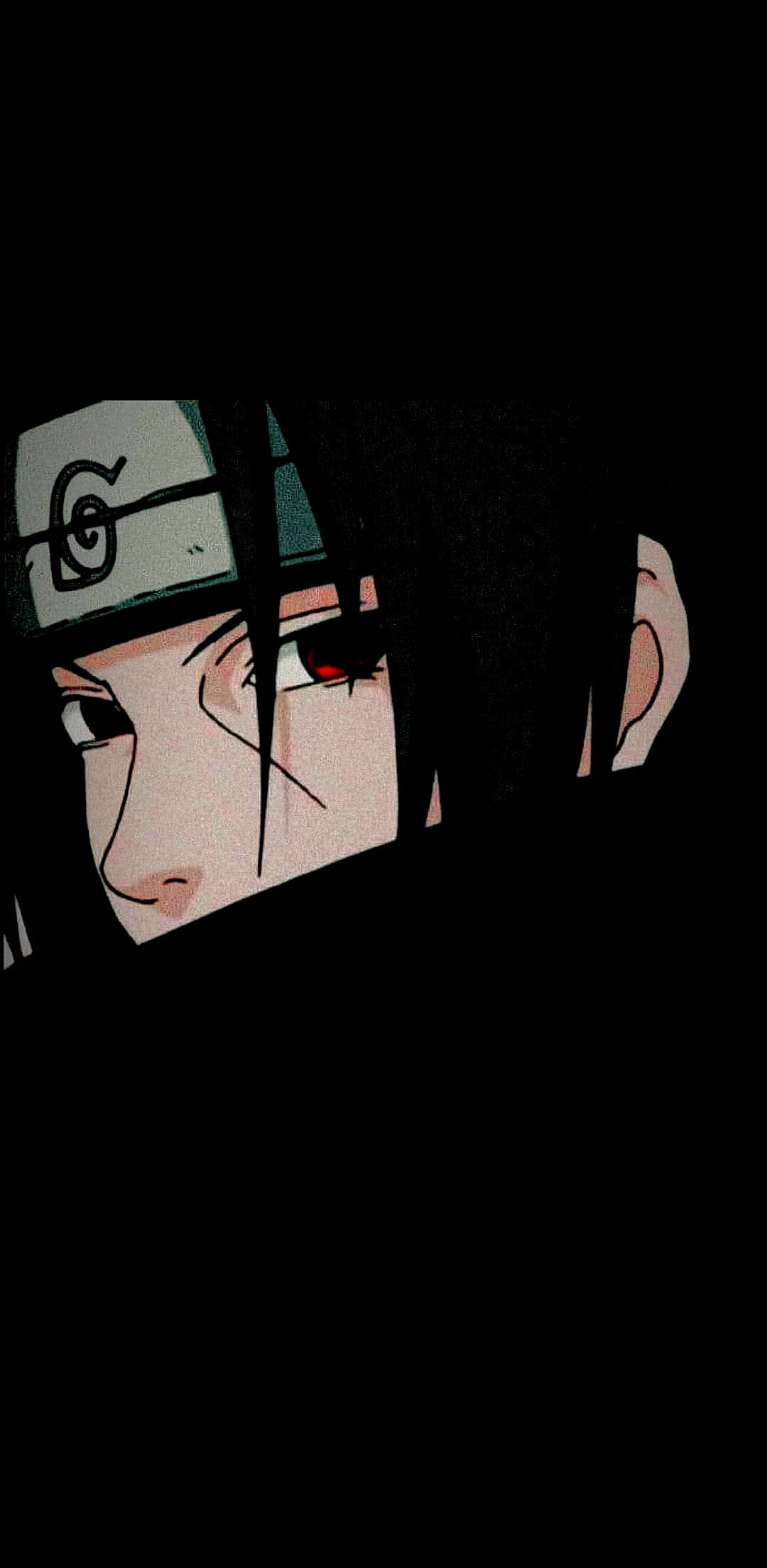 Huomiota herättävä Akatsuki Uchiha Itachi PFP lähikuva Taustakuvat