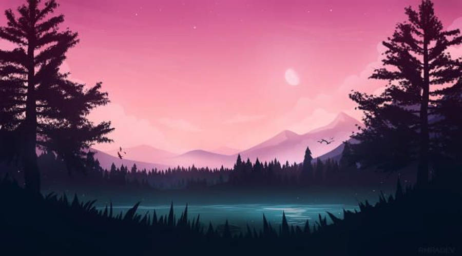 Hurmaava vaaleanpunainen vektori-HD-työpöytätaustakuva Taustakuvat