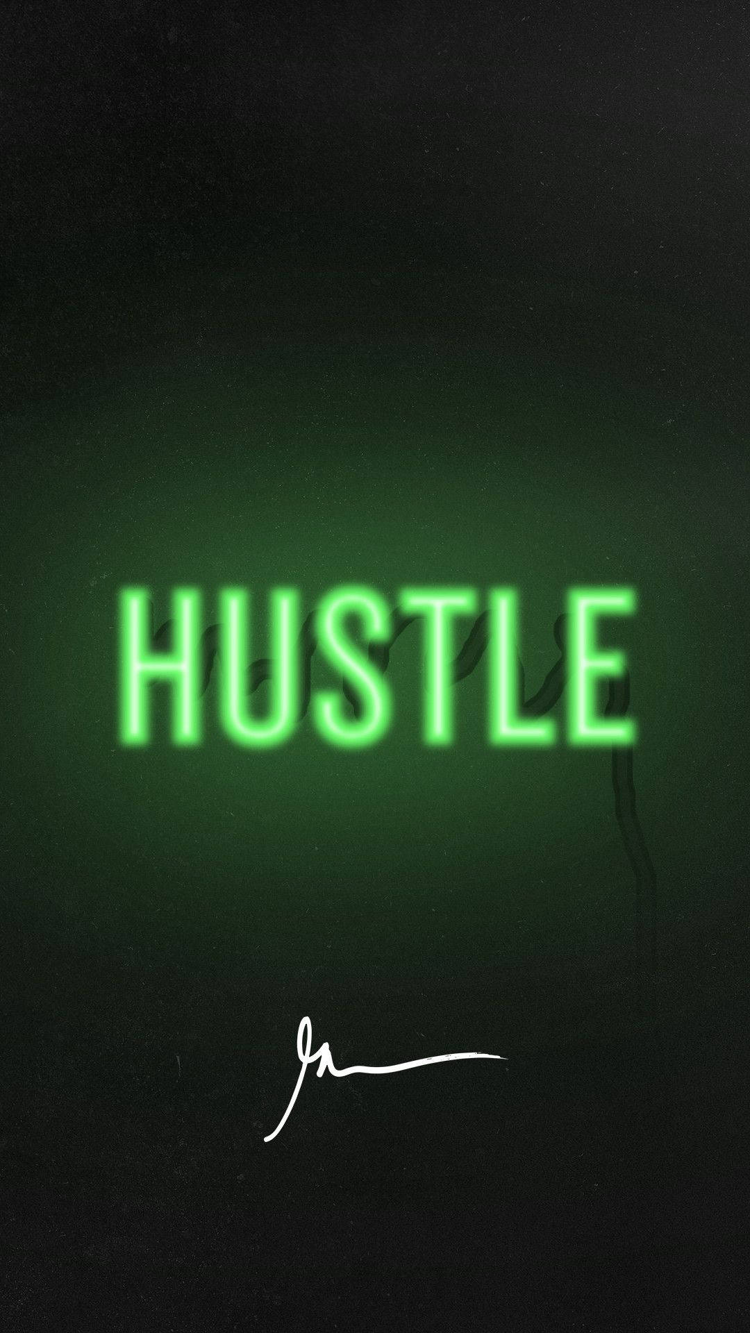Hustle Vihreä Yksivärinen Taustakuvat