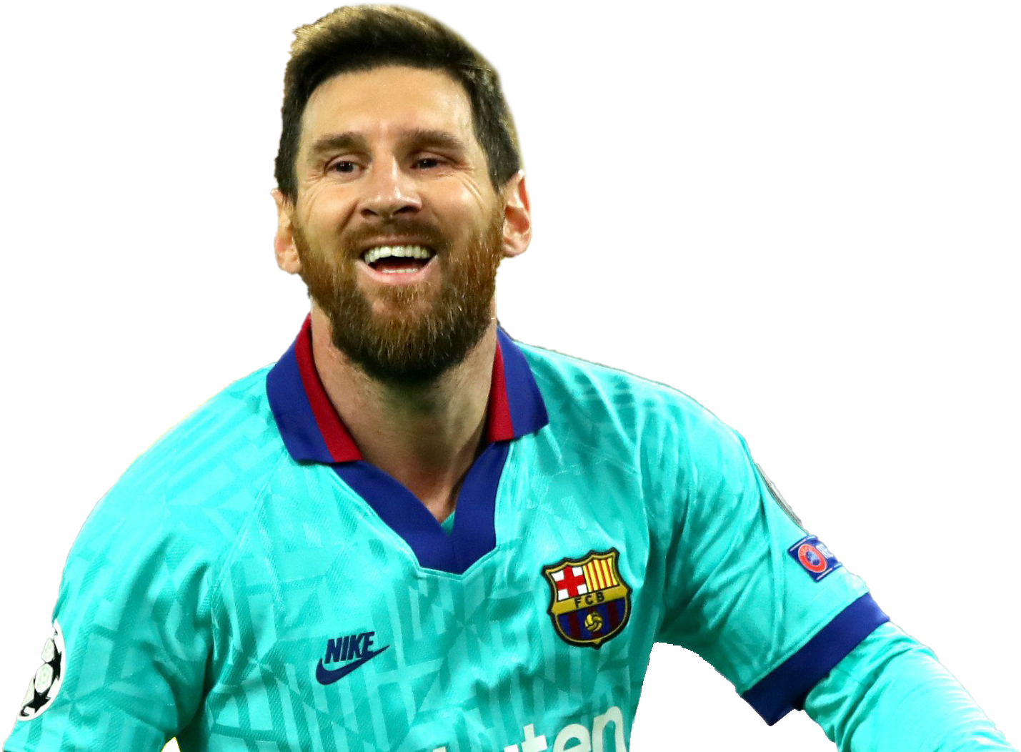 Hymyilevä jalkapallotähti Messi Taustakuvat