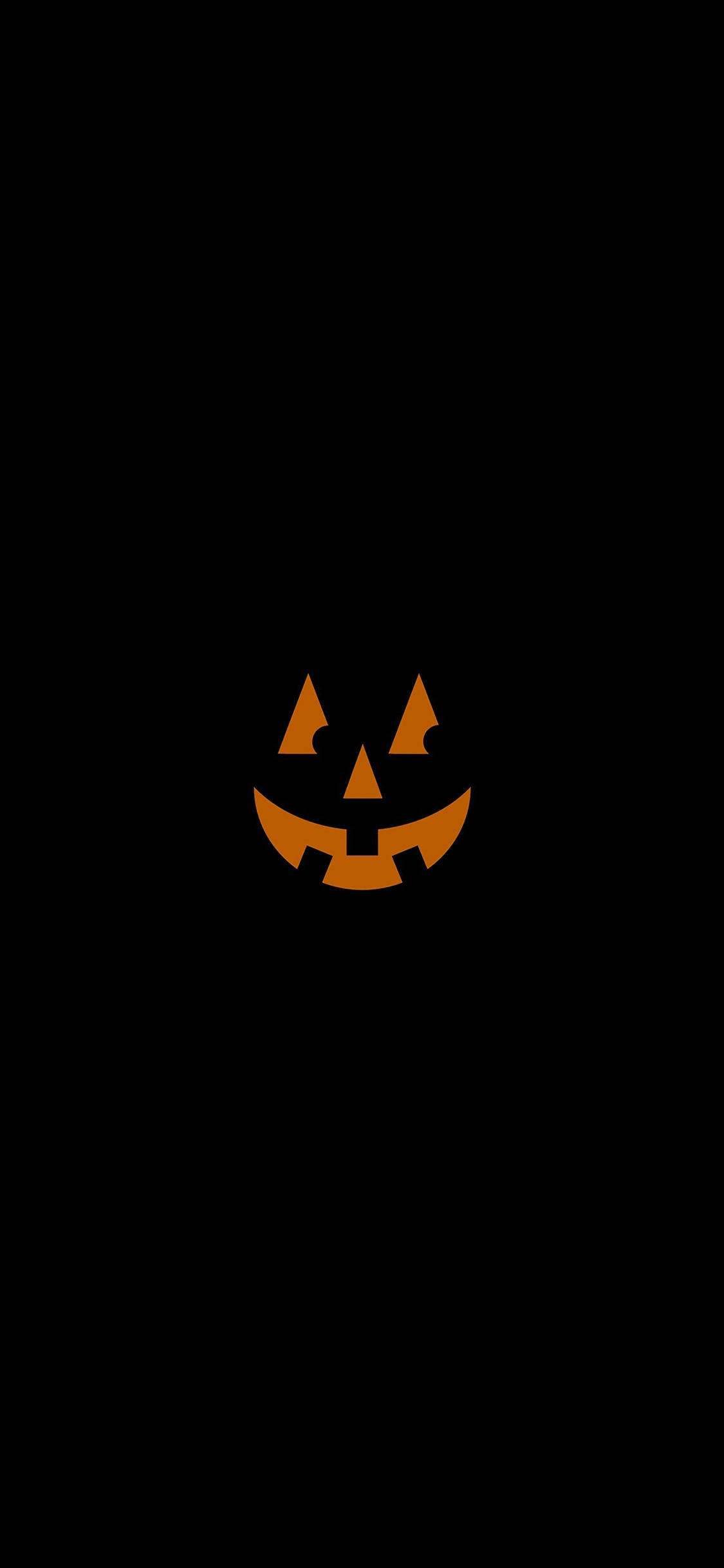 Hymyilevä Kurpitsa Halloween iPhone Taustakuvat