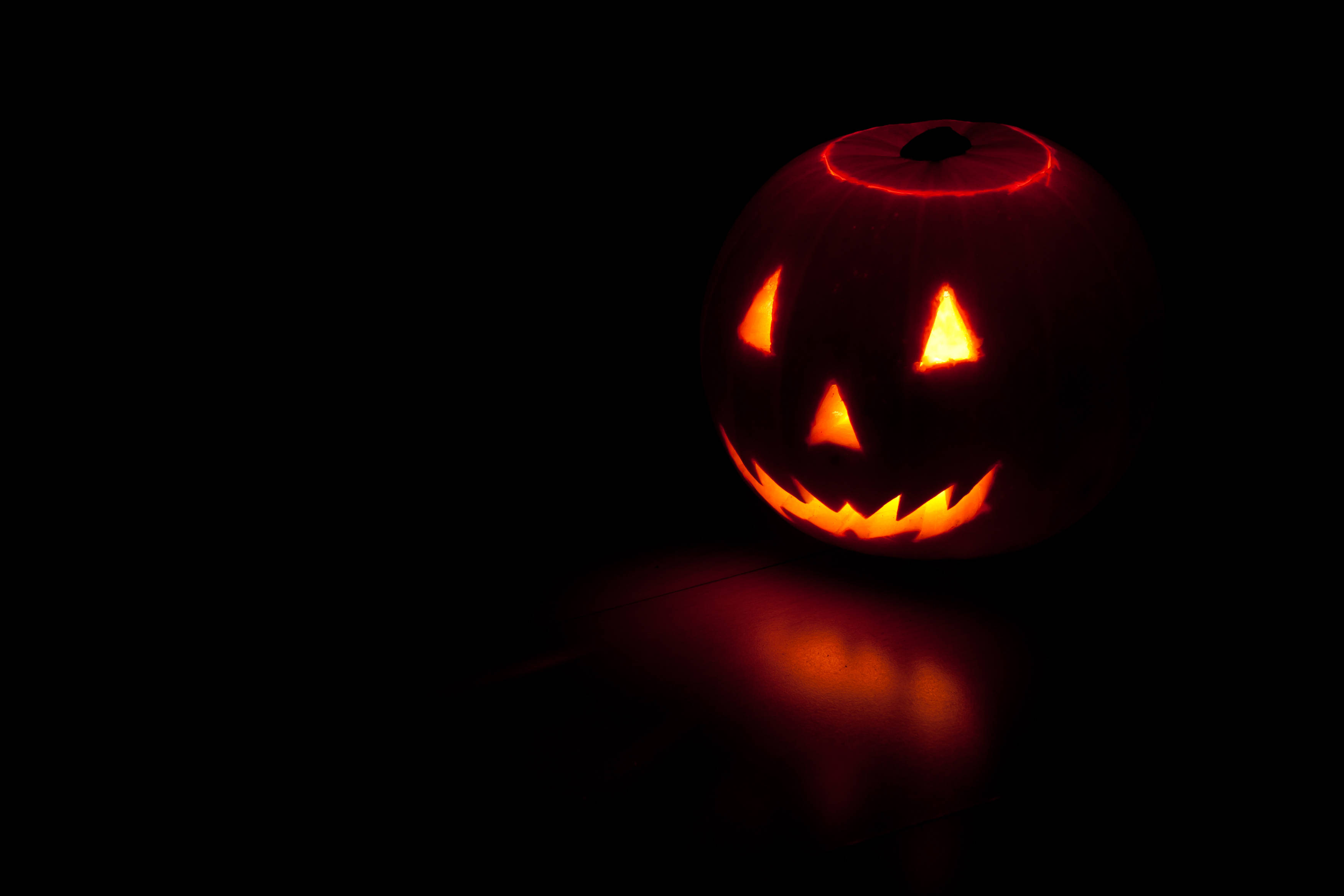 Hymyilevä Kurpitsa Halloweenina Taustakuvat