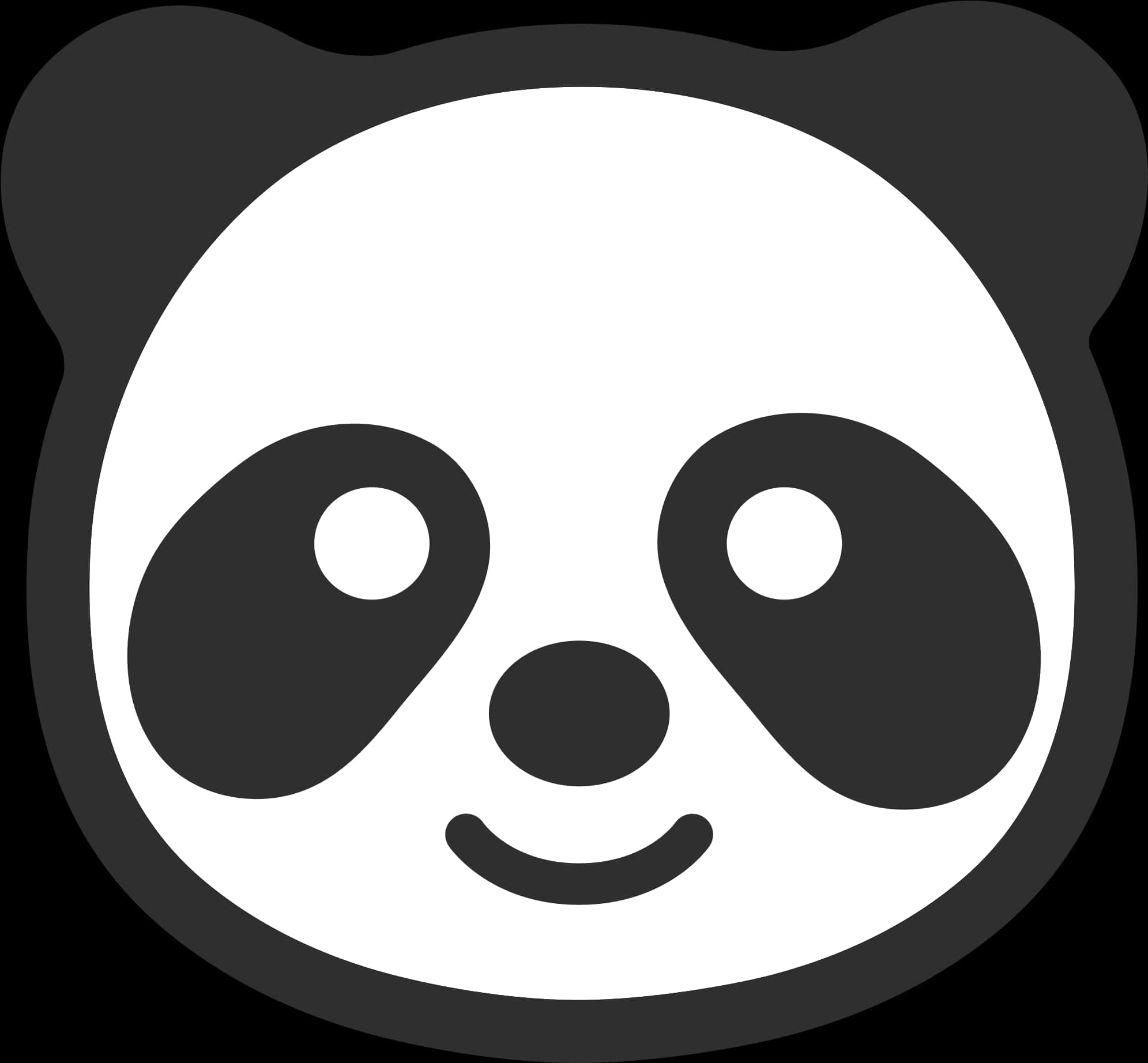 Hymyilevä panda-ikoni Taustakuvat