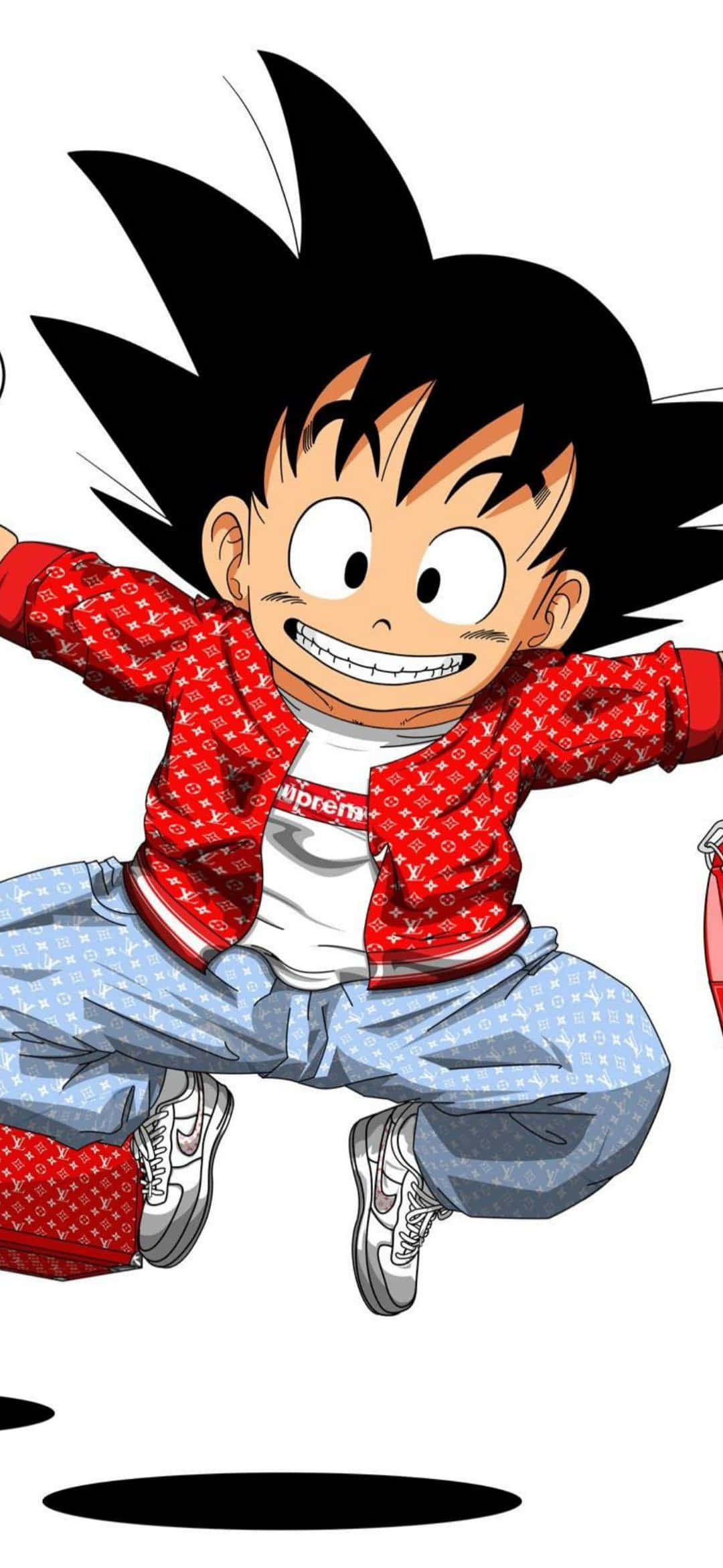 Hyppivä Söpö Goku Supreme Taustakuvat