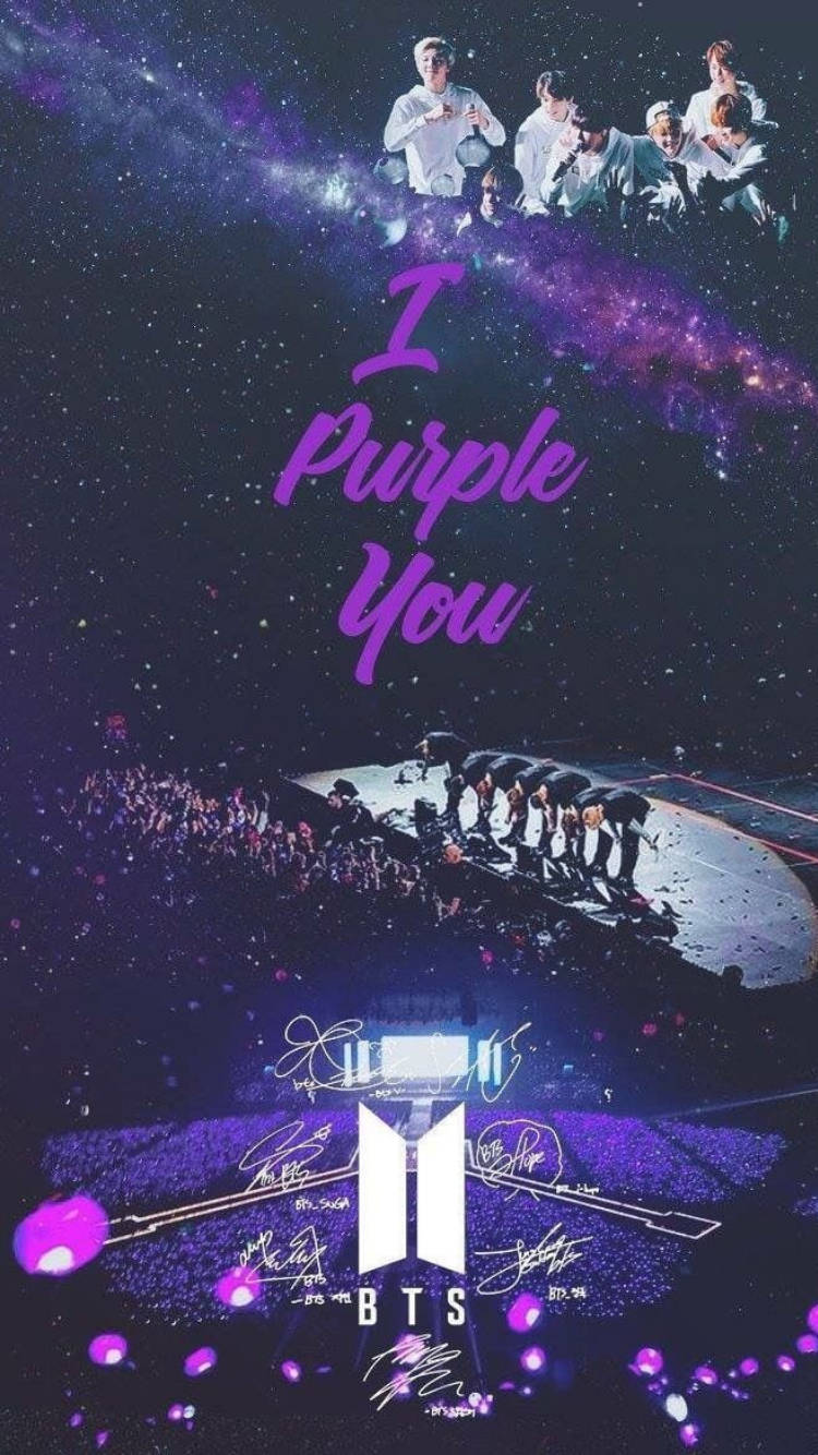 I Purple You -konserttikollaasi Taustakuvat