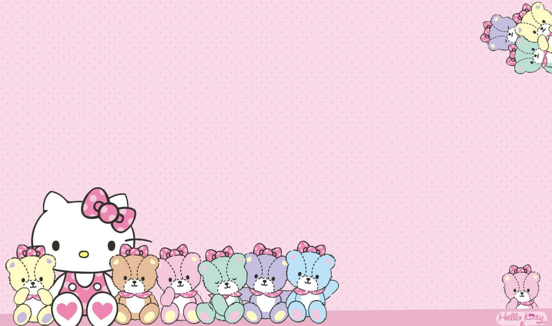 Ihastuttava Hello Kitty -kannettavan taustakuva Taustakuvat