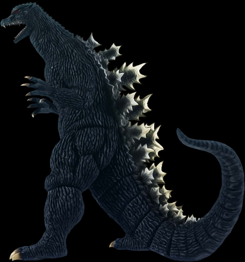 Ikoninen Godzilla-hahmon siluetti Taustakuvat