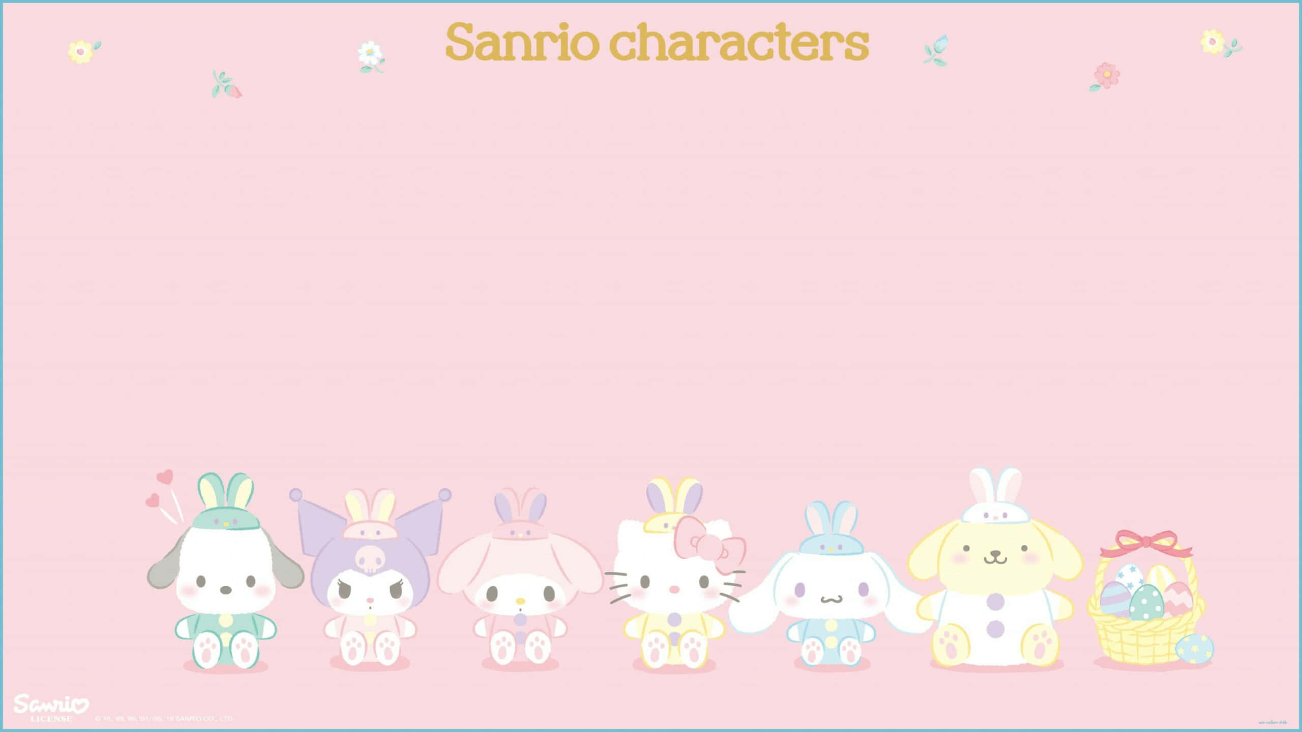 Ikuiset ystävät - Hello Kitty ja hänen Sanrio-ystävänsä Taustakuvat
